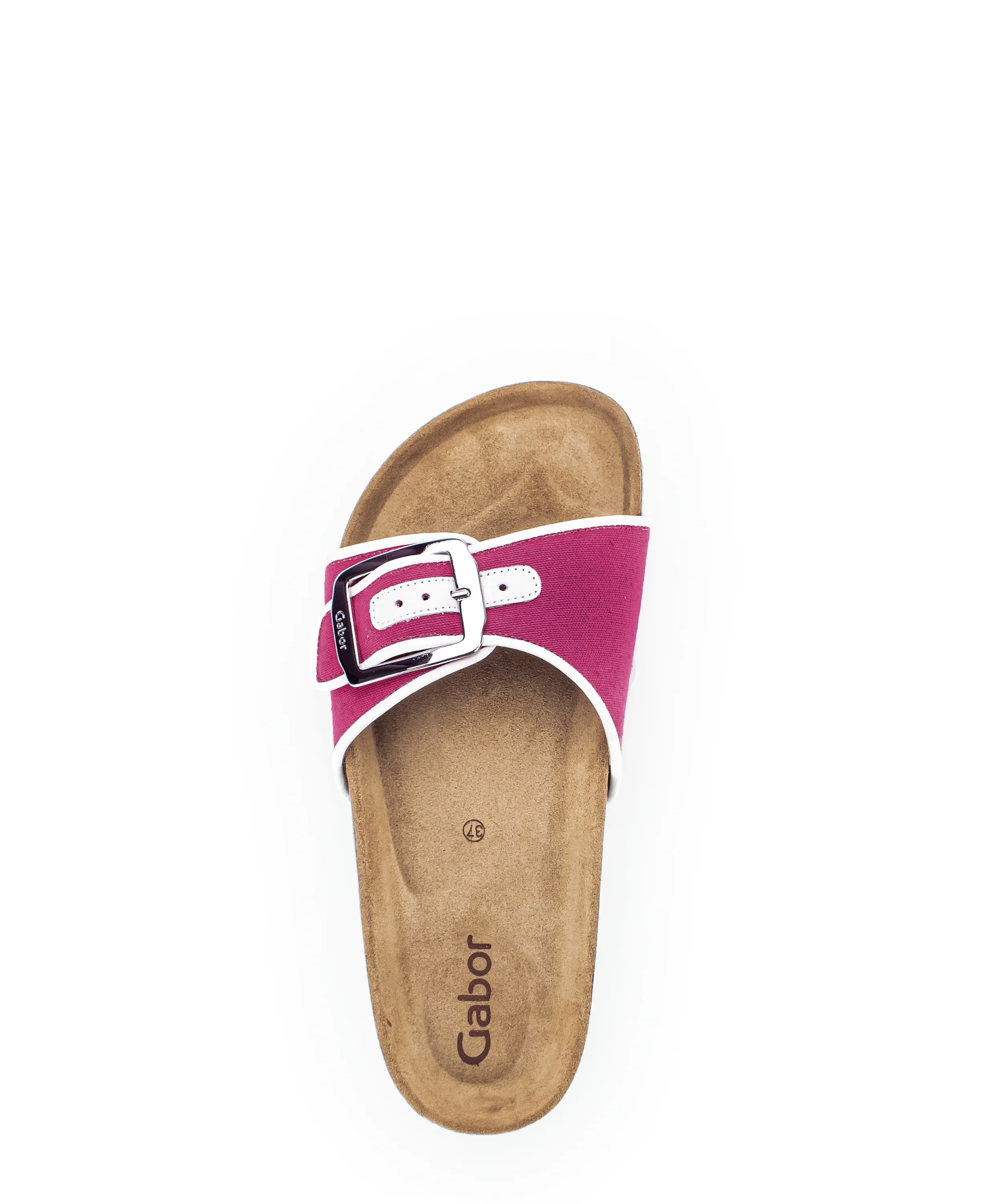 Sandales roses en textile - Image 5