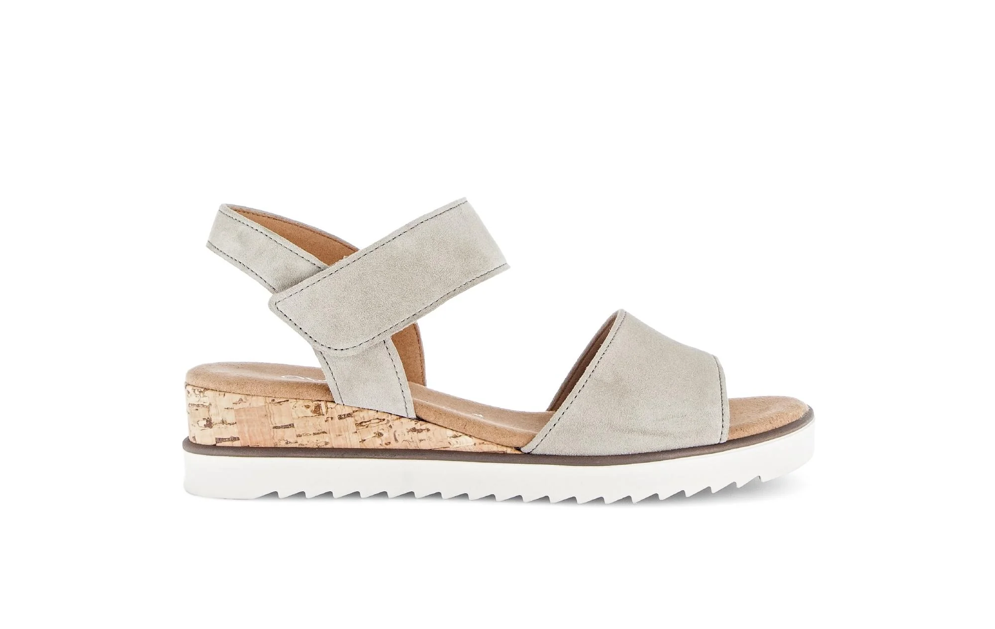 Sandales vertes en cuir