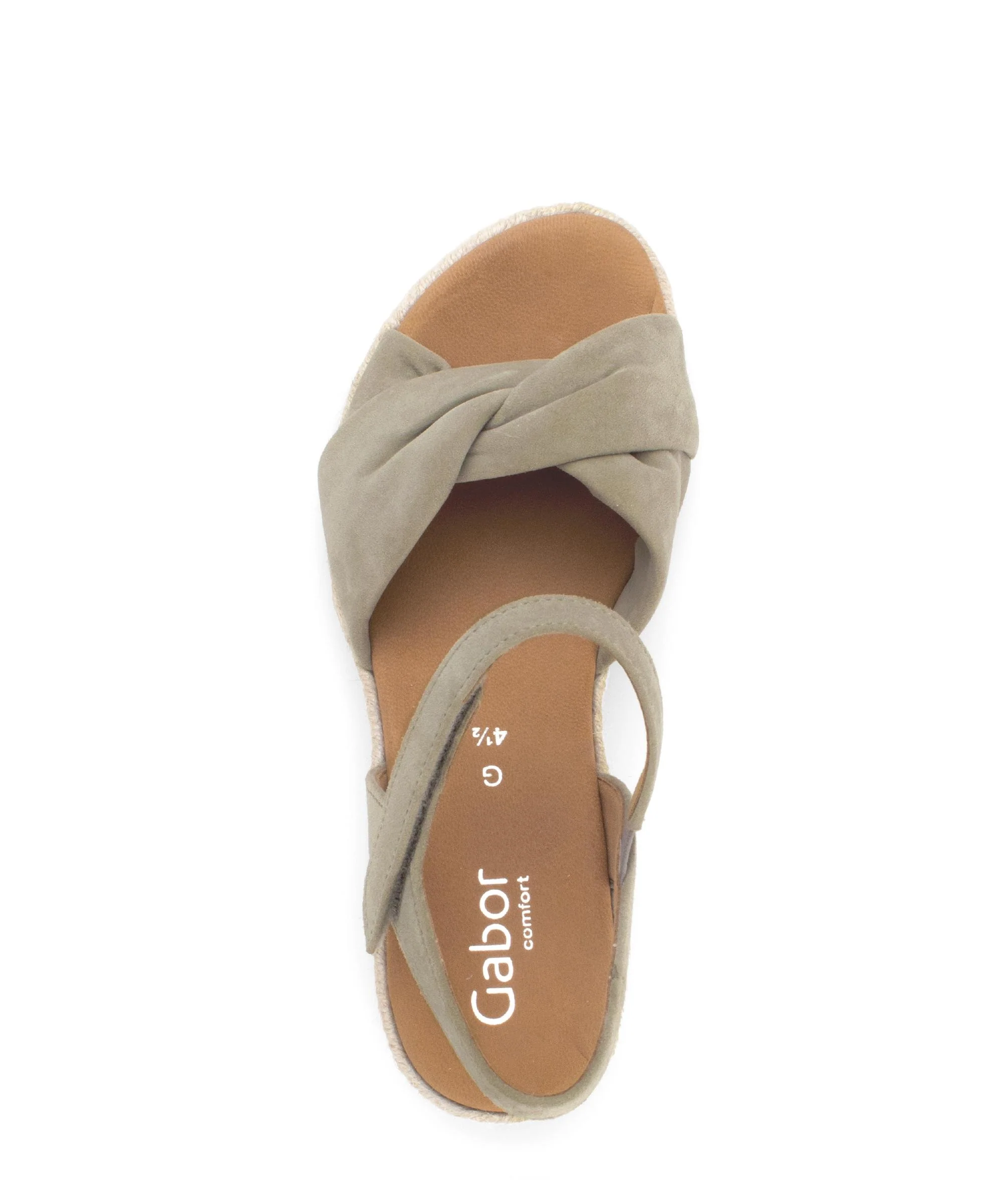 Sandales beiges en nubuck - Image 3