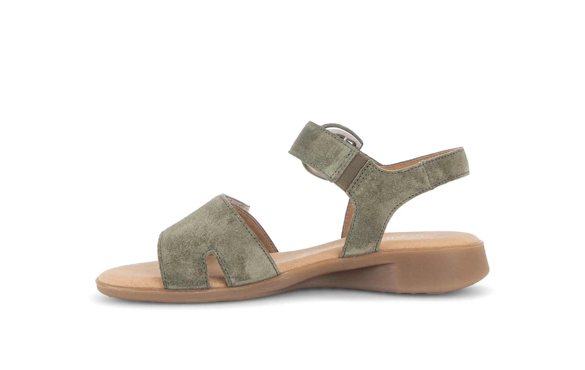 Sandales vertes en cuir - Image 2