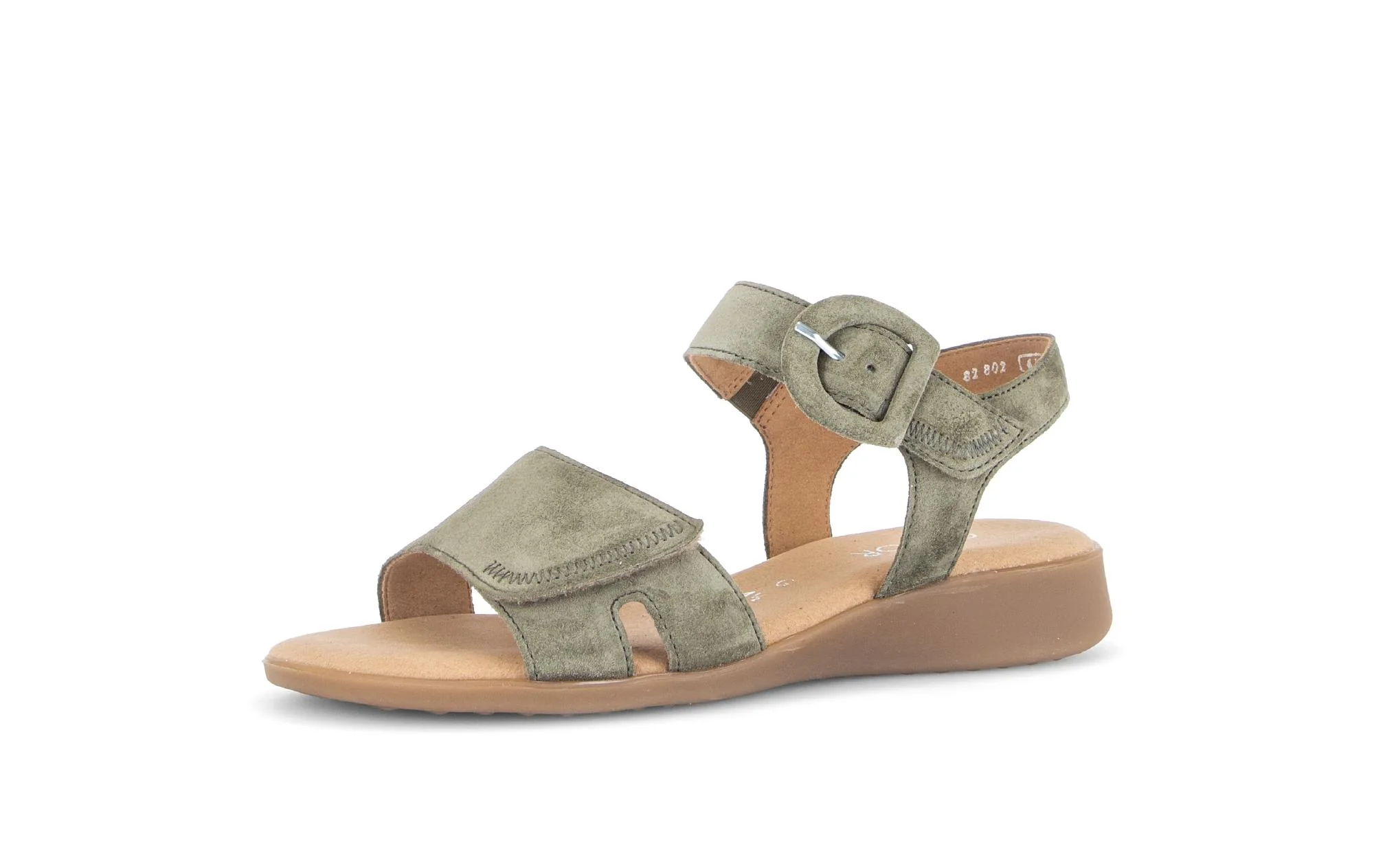 Sandales vertes en cuir - Image 6