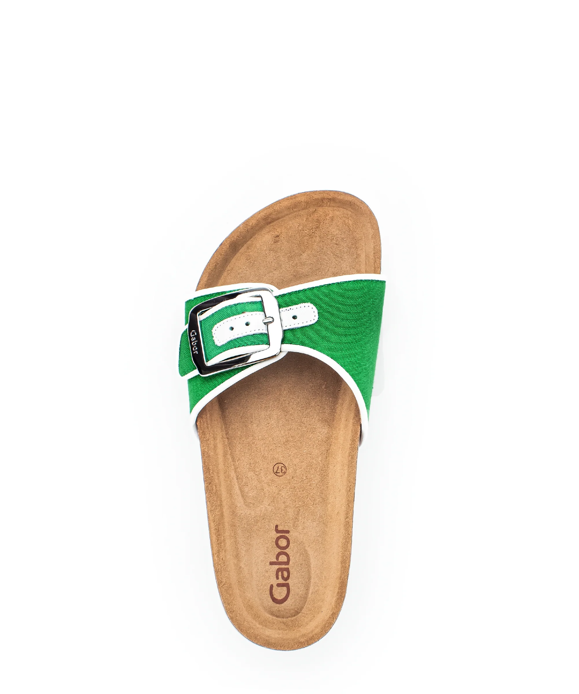 Sandales vertes en textile - Image 6