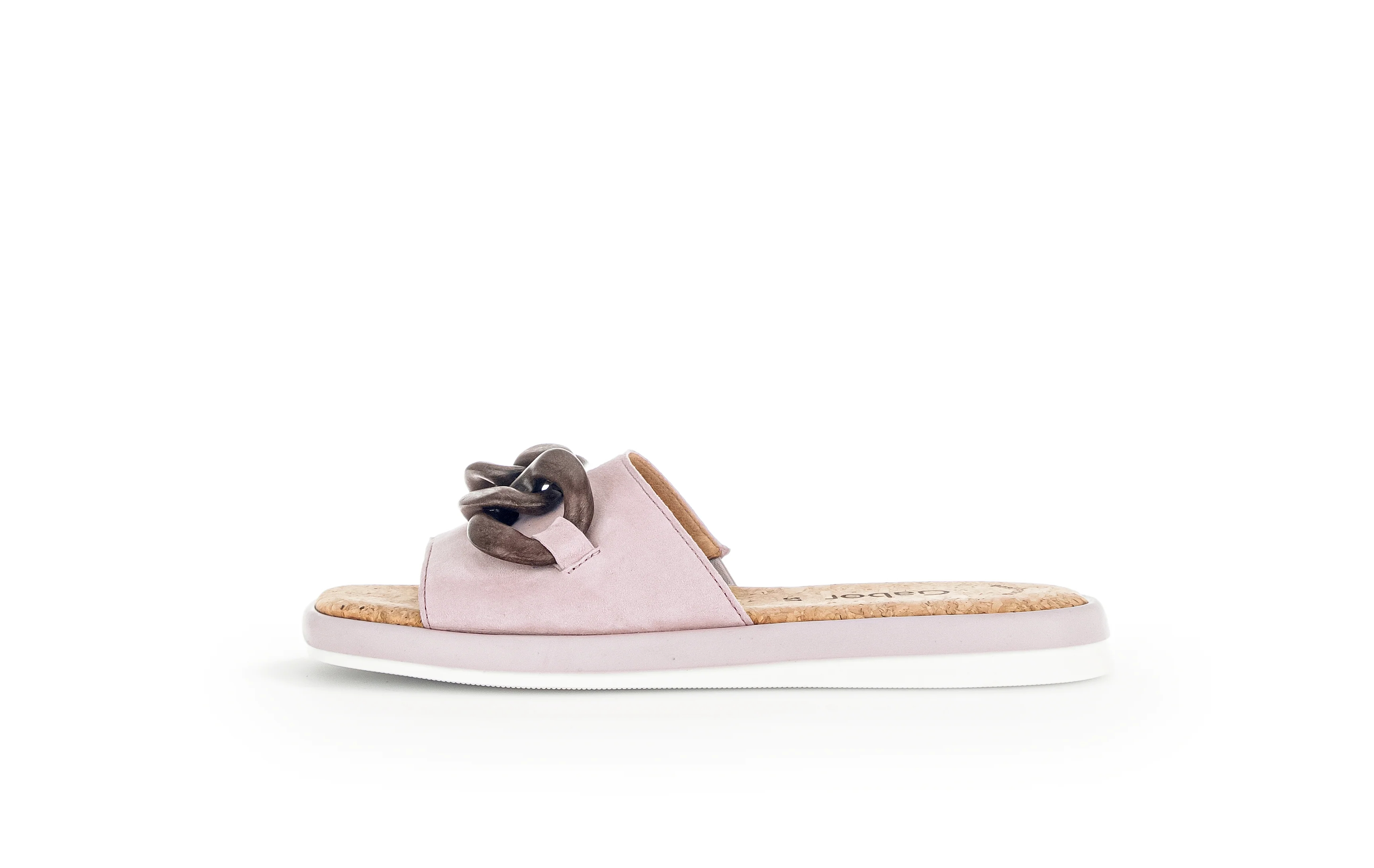 Sandales violettes en nubuck - Image 2