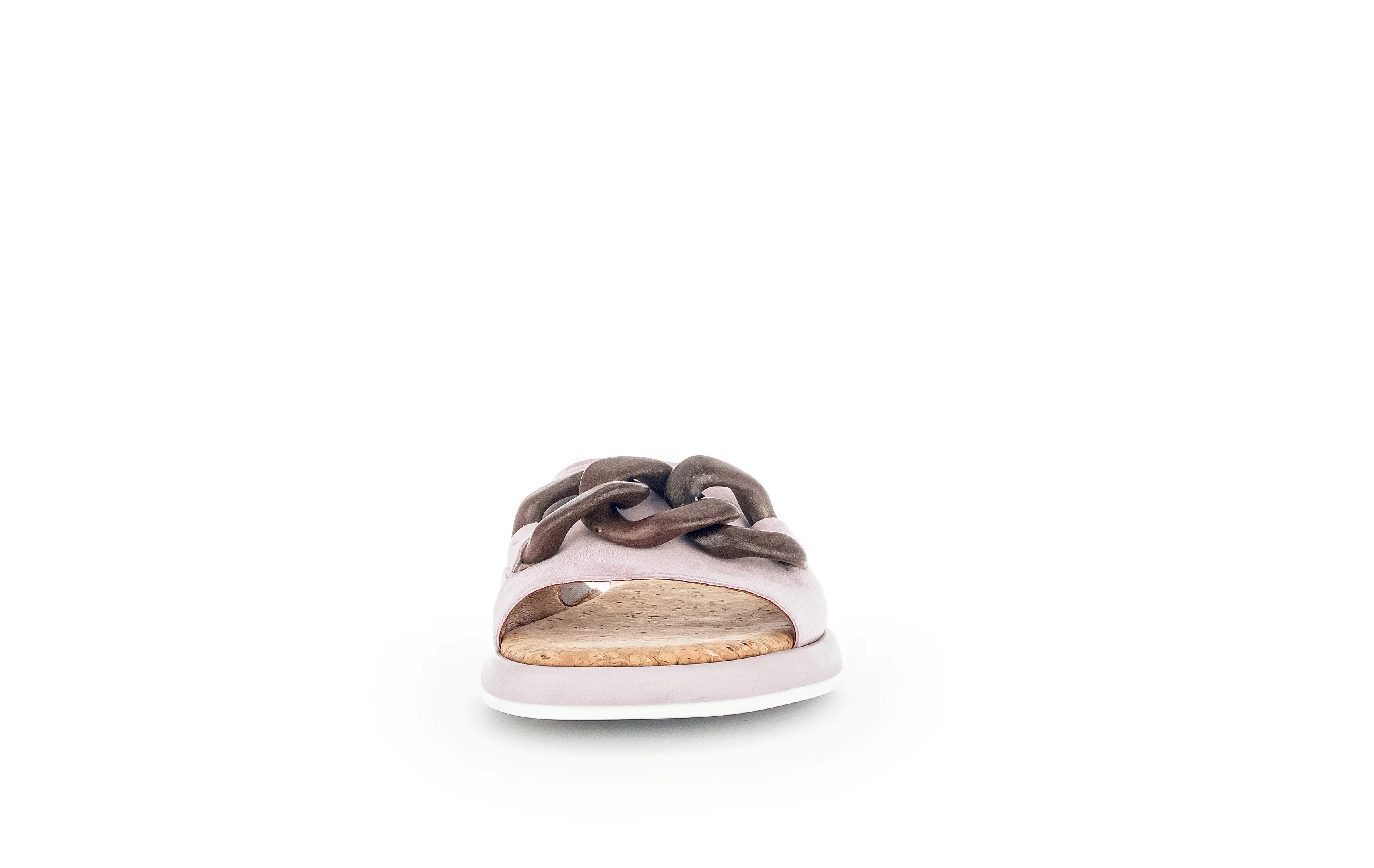 Sandales violettes en nubuck - Image 3