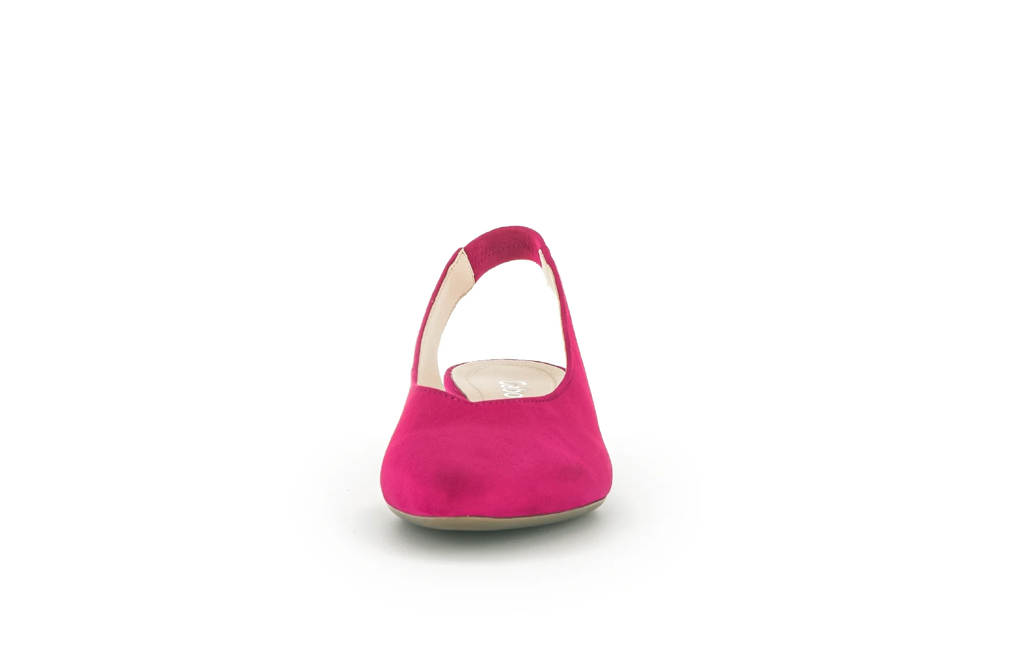 Slings pinks en cuir velours - Image 4