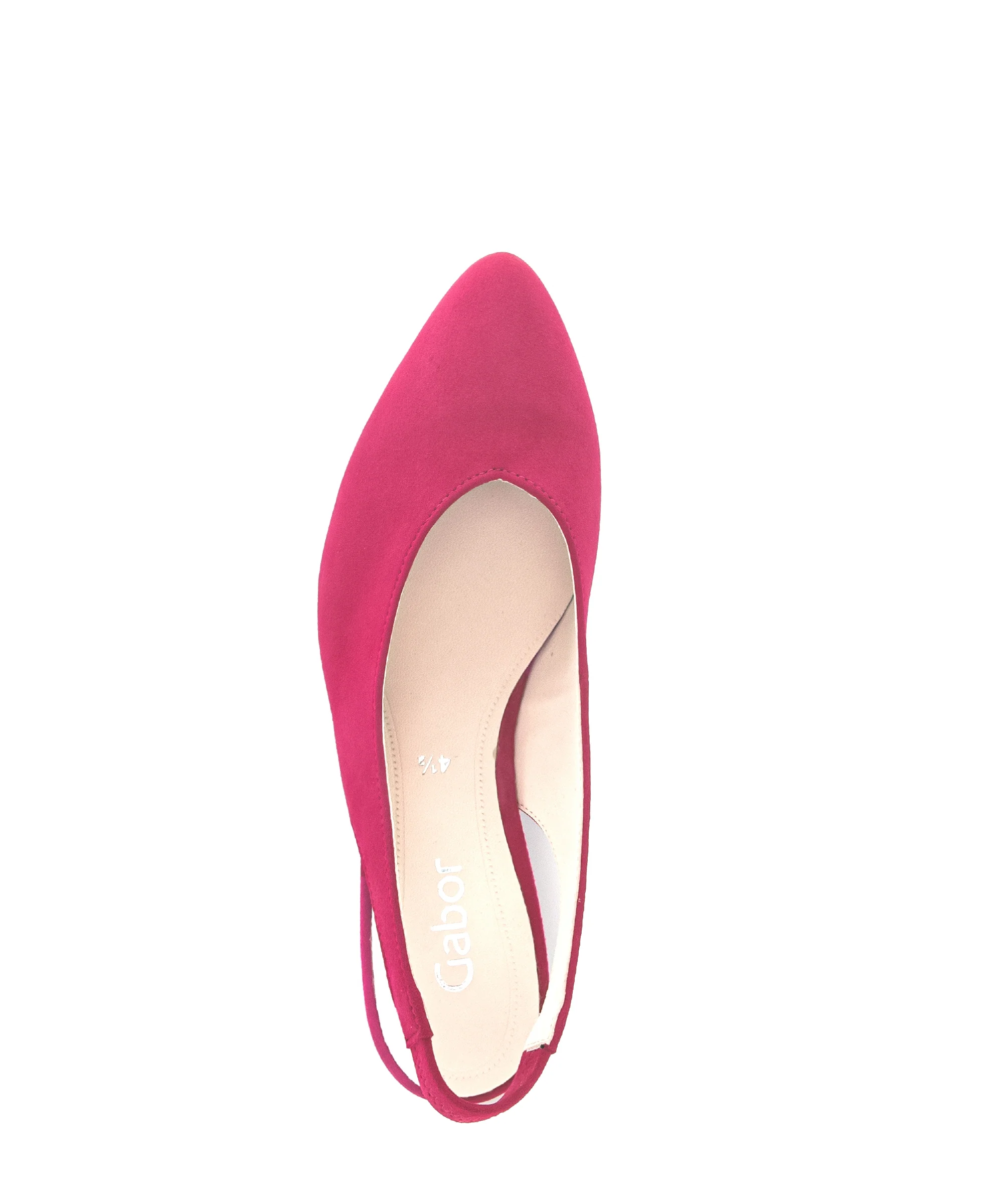 Slings pinks en cuir velours - Image 5