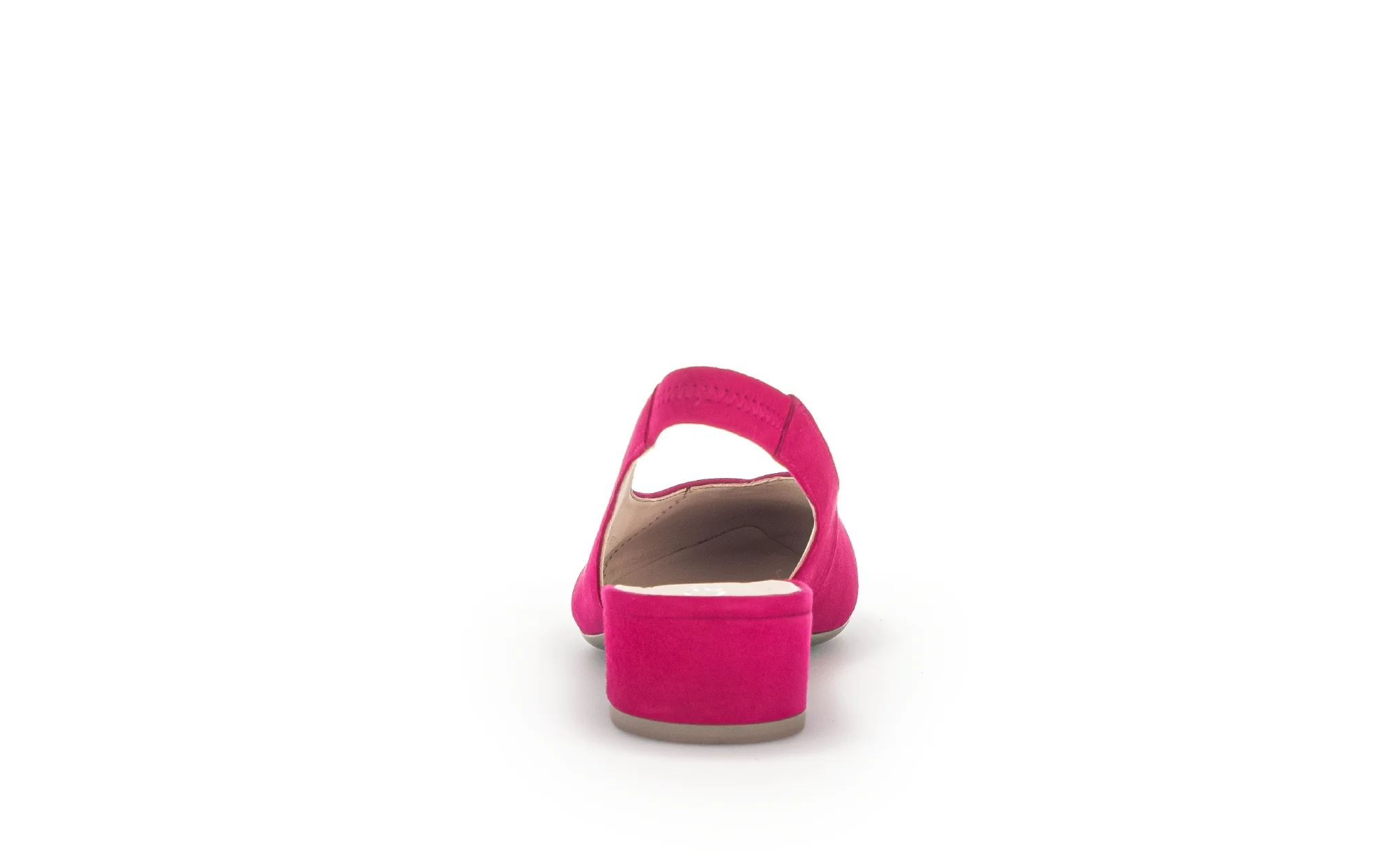 Slings pinks en cuir velours - Image 6