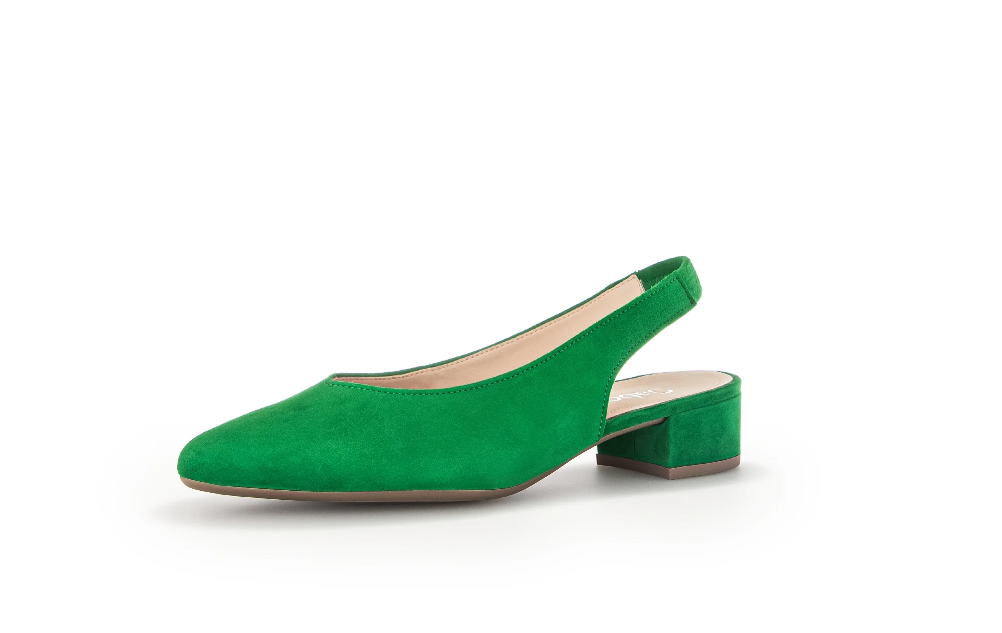 Slings verts en cuir velours - Image 3