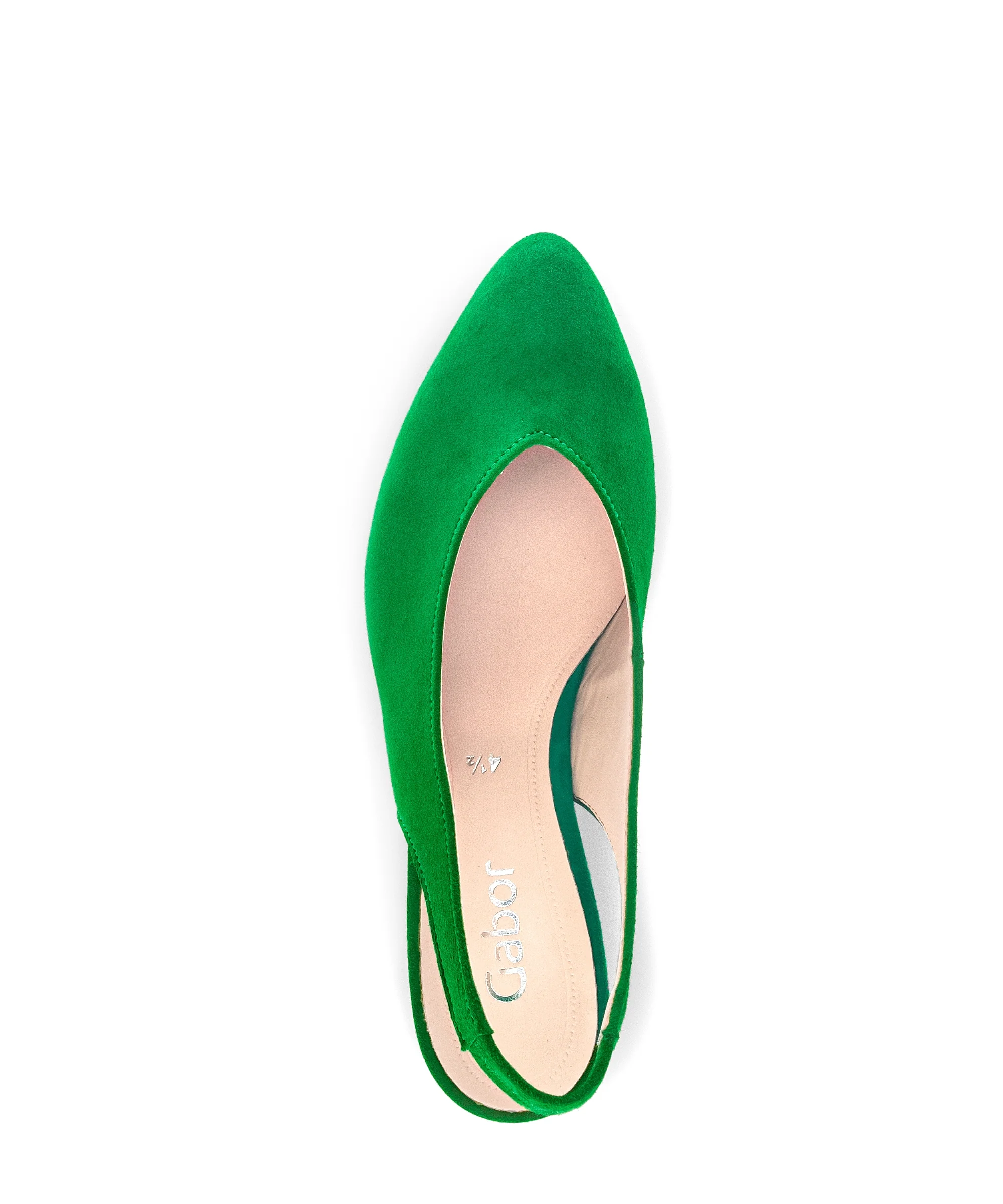 Slings verts en cuir velours - Image 5