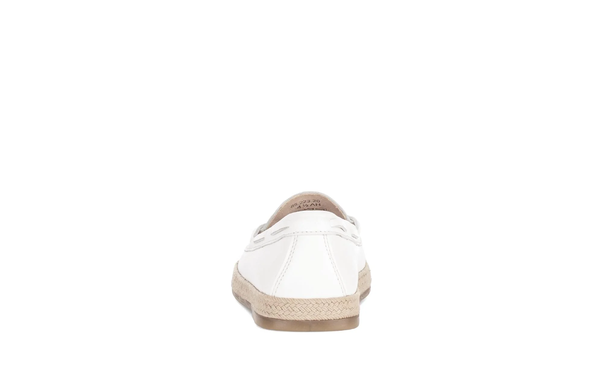 Slip-on crème en cuir - Image 4