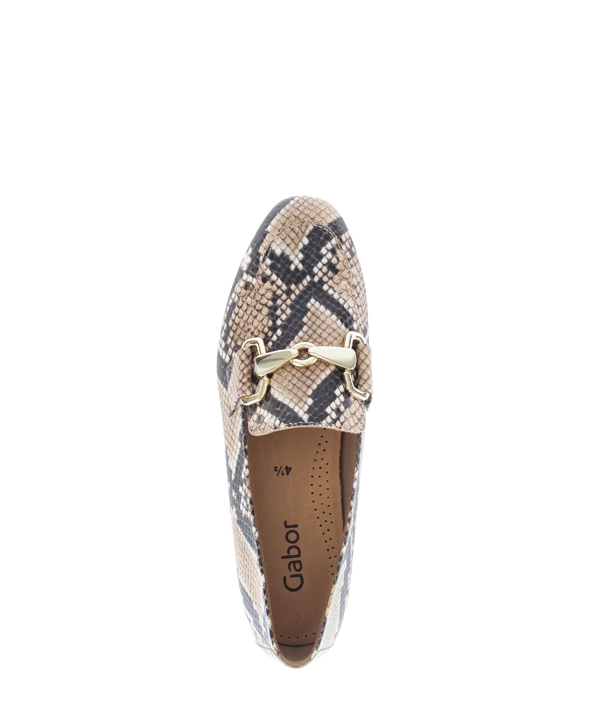 Mocassin léopard en cuir - Image 3