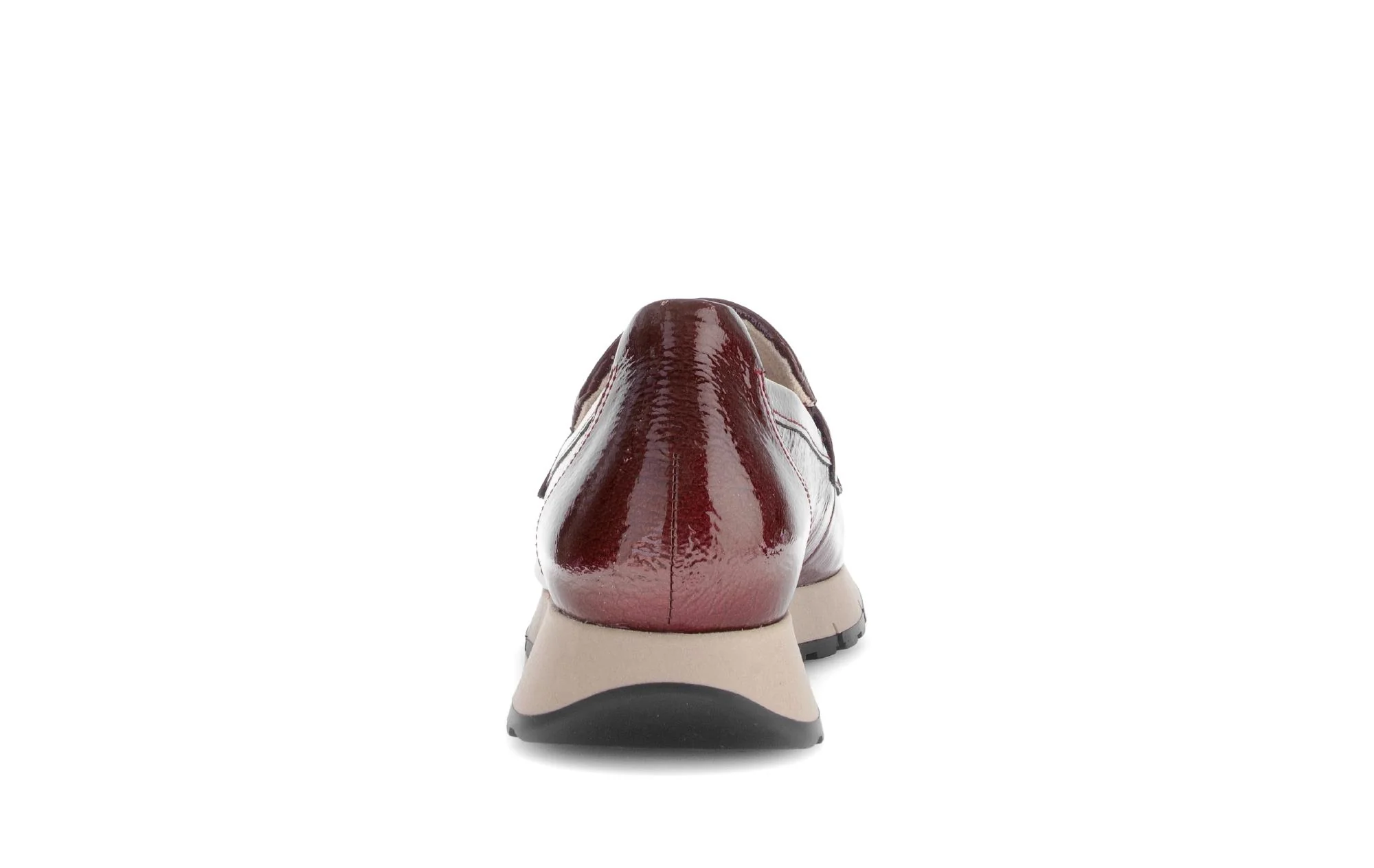 Slippers rouges en cuir vernis - Image 4