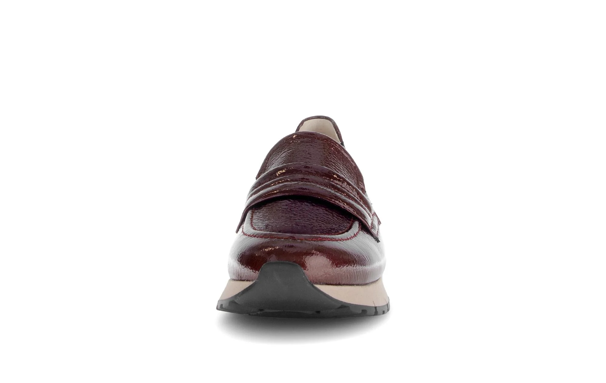 Slippers rouges en cuir vernis - Image 5