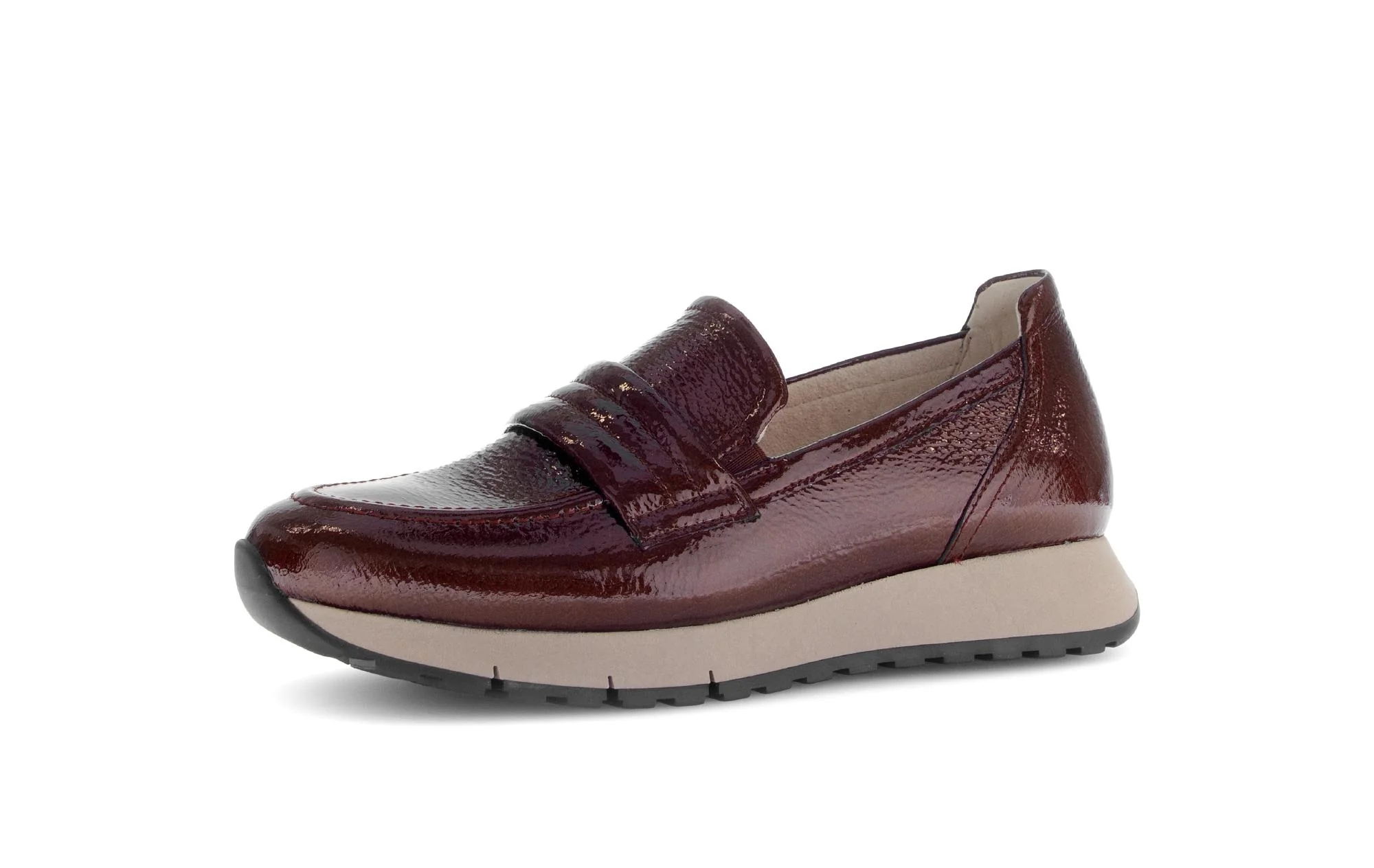 Slippers rouges en cuir vernis - Image 6
