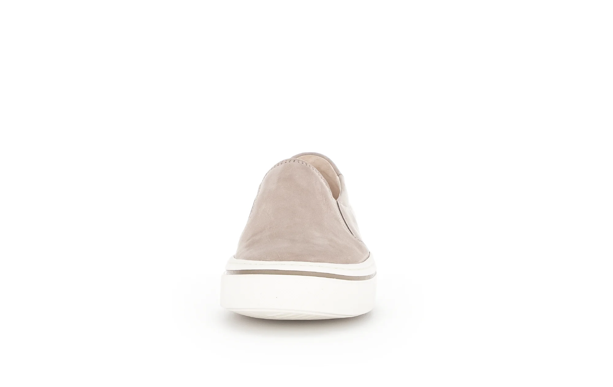 Sneakers beiges en suède - Image 3
