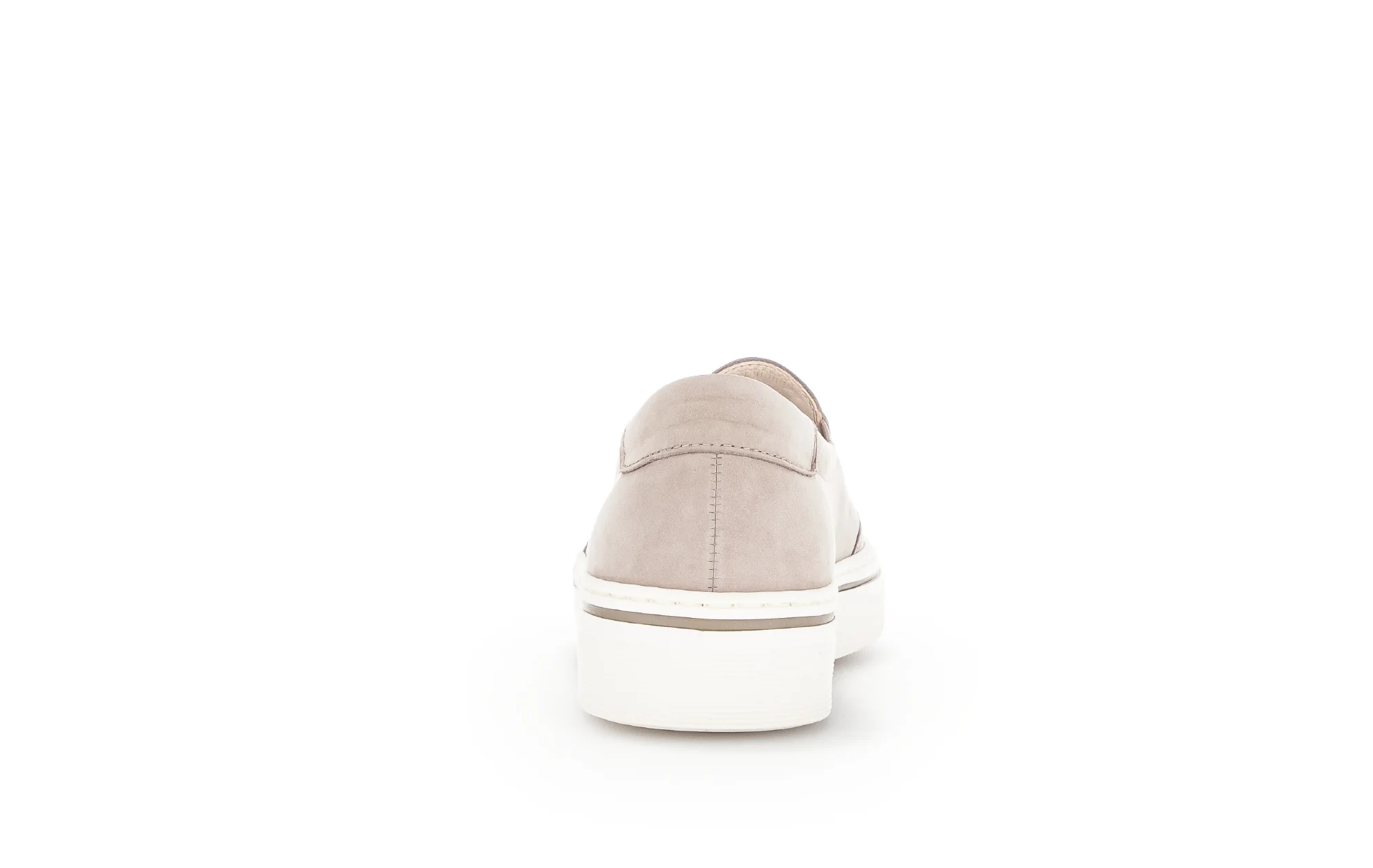 Sneakers beiges en suède - Image 4