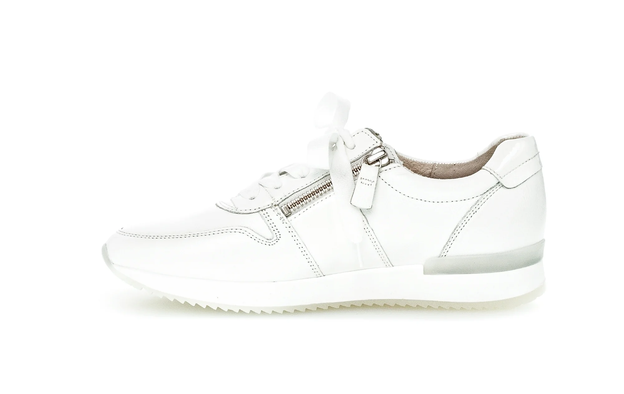Sneakers blanches en cuir - Image 2