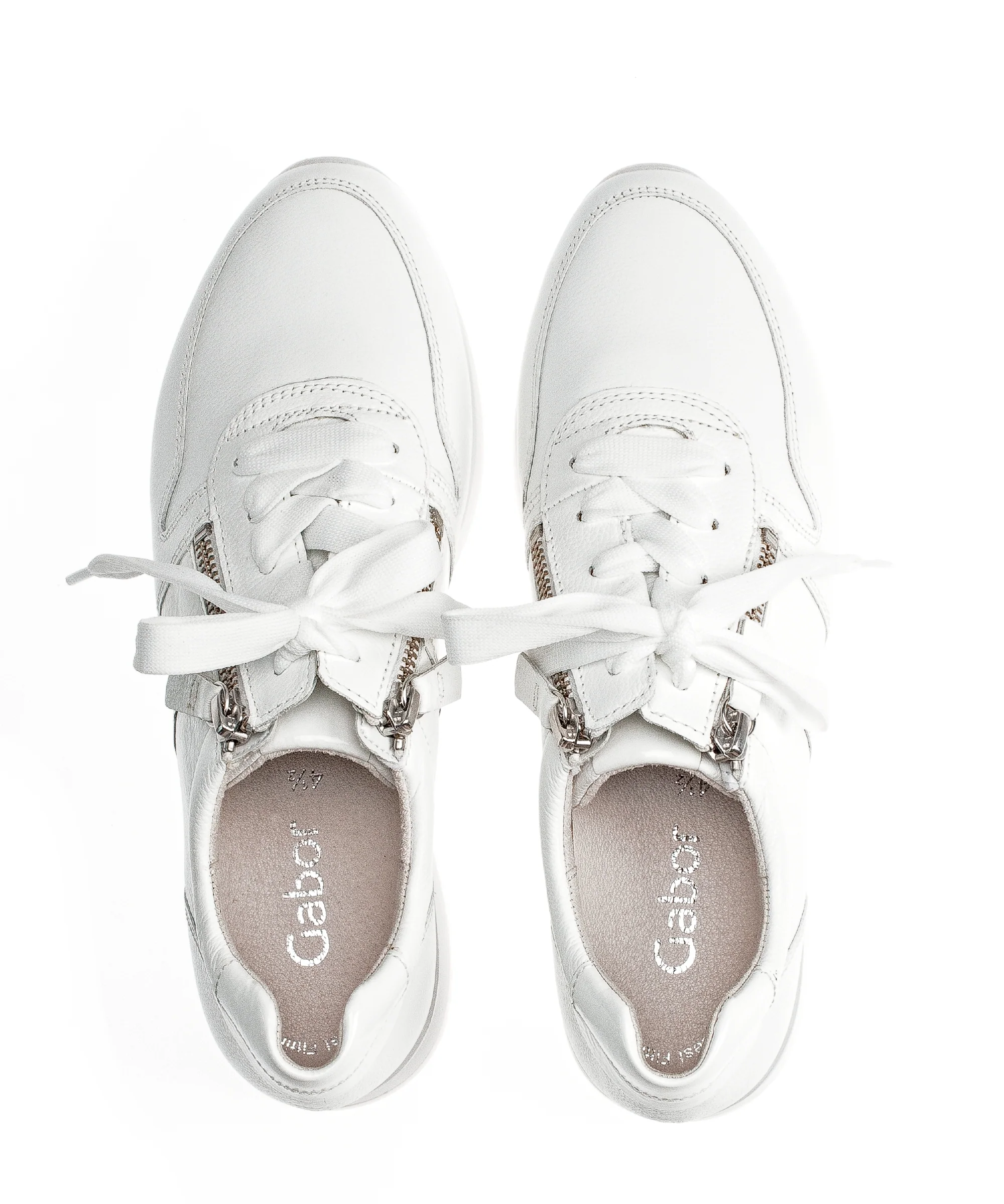 Sneakers blanches en cuir - Image 6