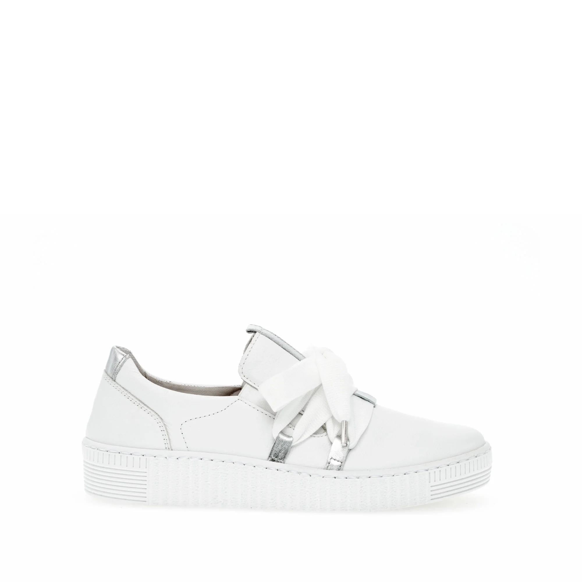 Sneakers blanches en cuir