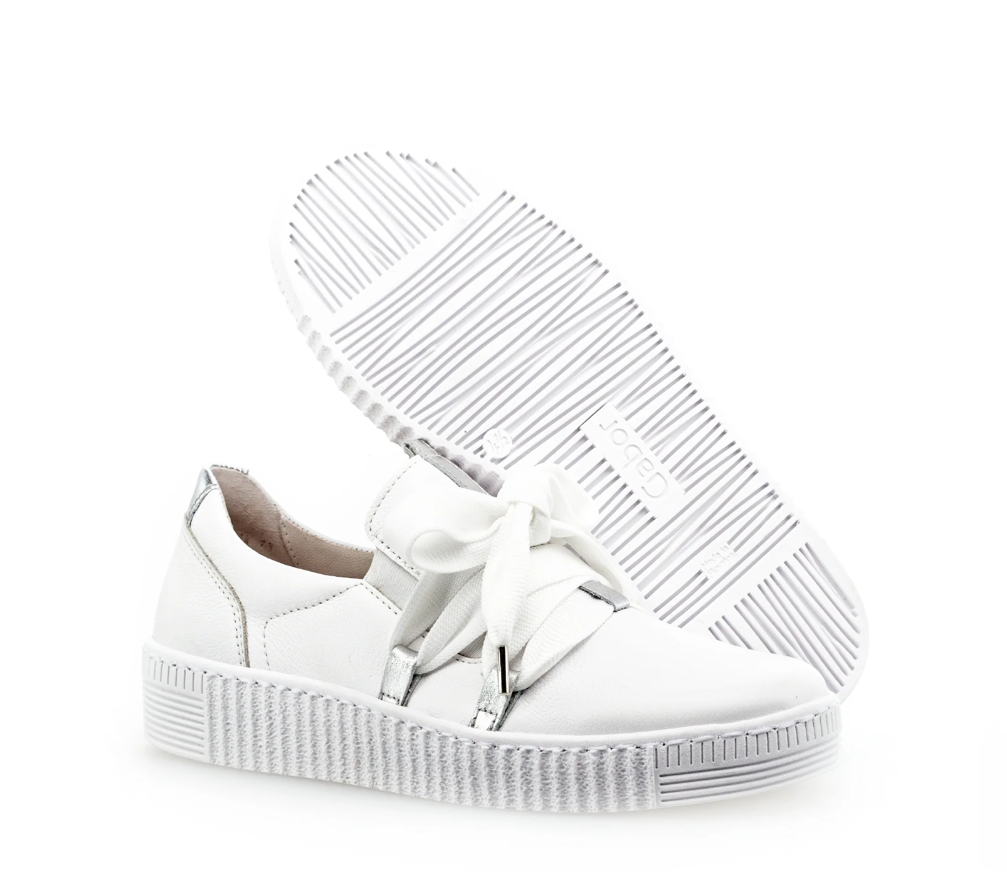 Sneakers blanches en cuir - Image 5