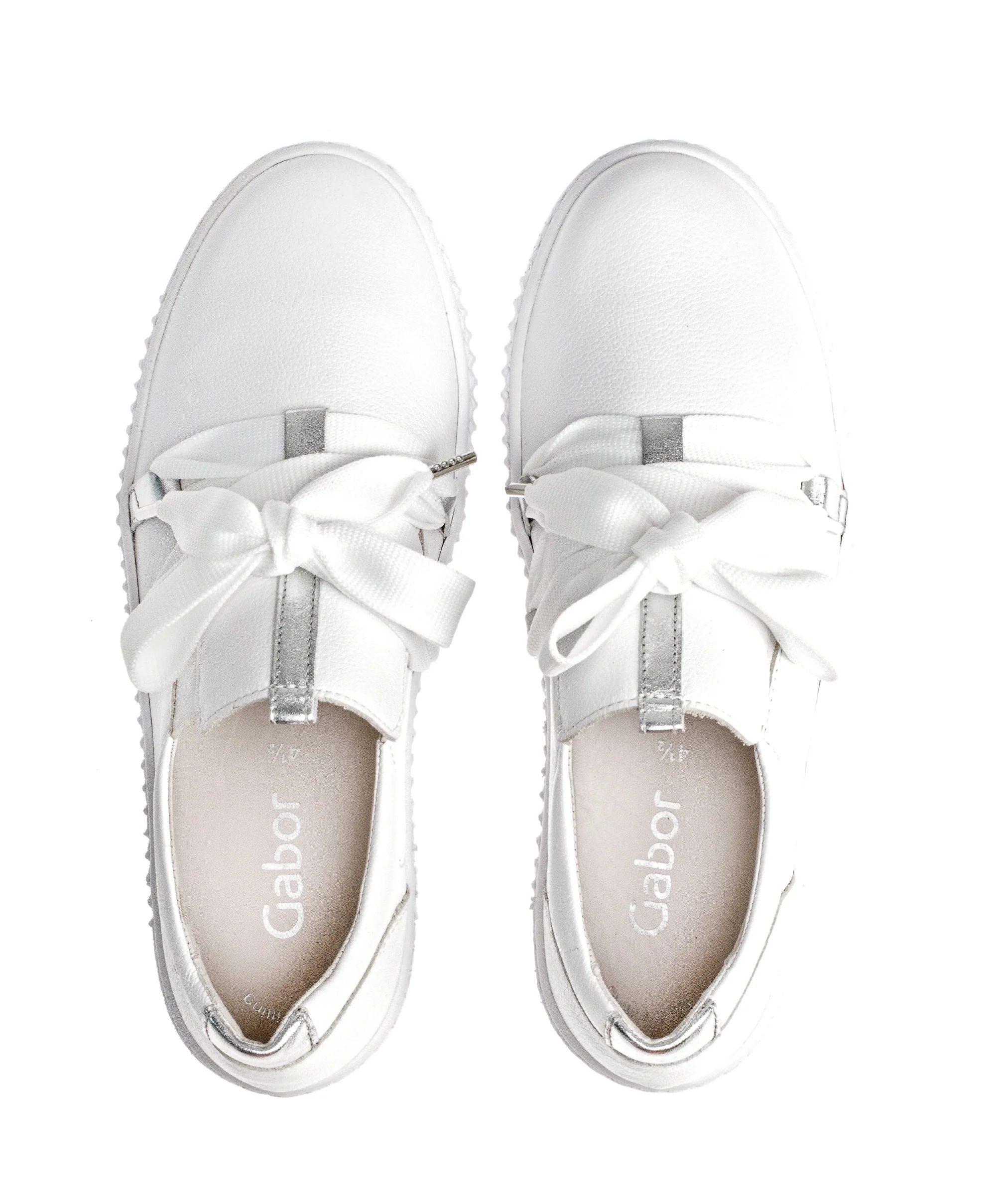 Sneakers blanches en cuir - Image 6