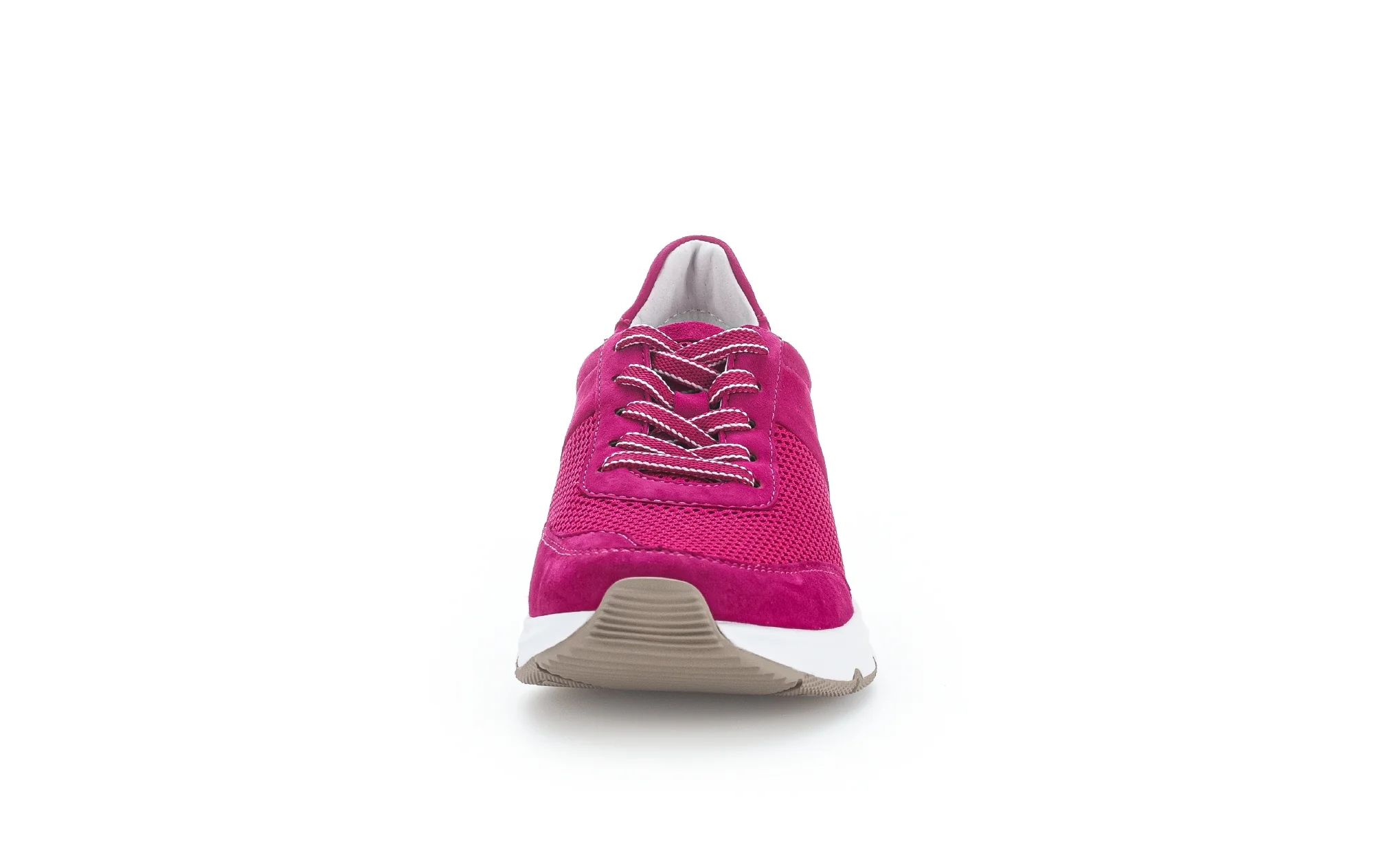 Sneakers fuchsia en textile - Image 3
