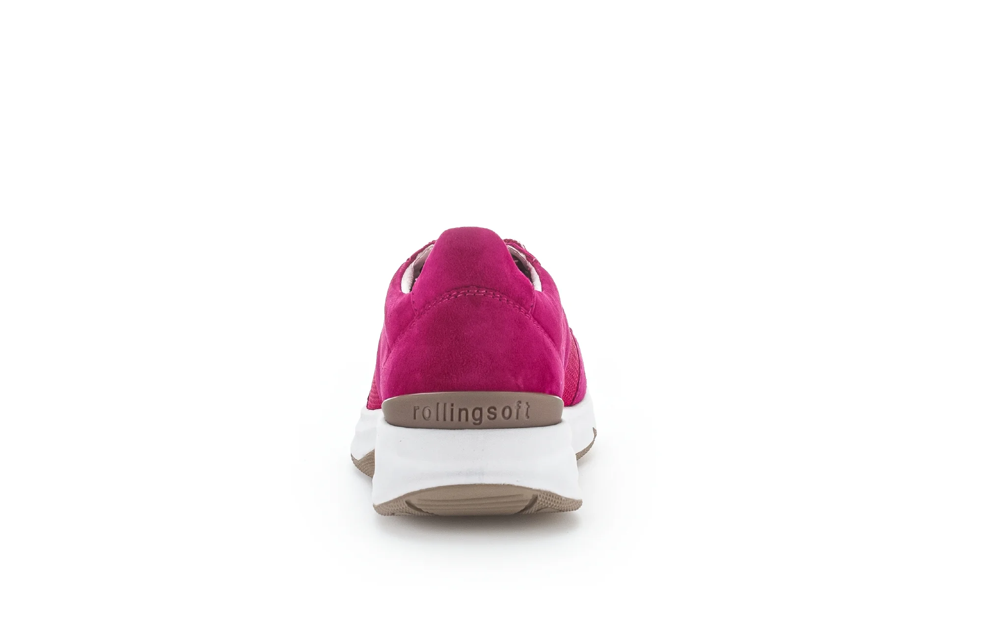 Sneakers fuchsia en textile - Image 4