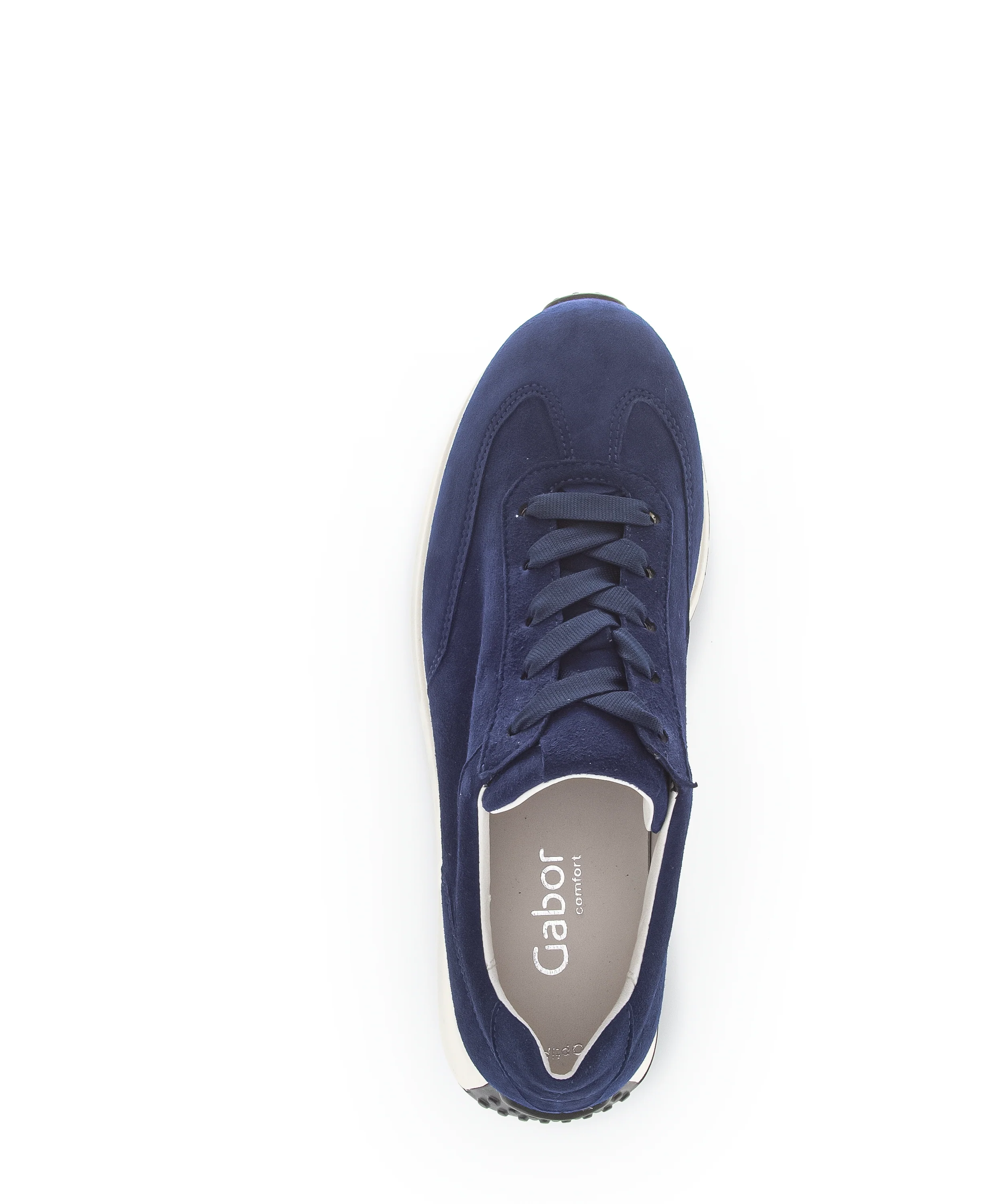 Sneakers marine en suède - Image 6