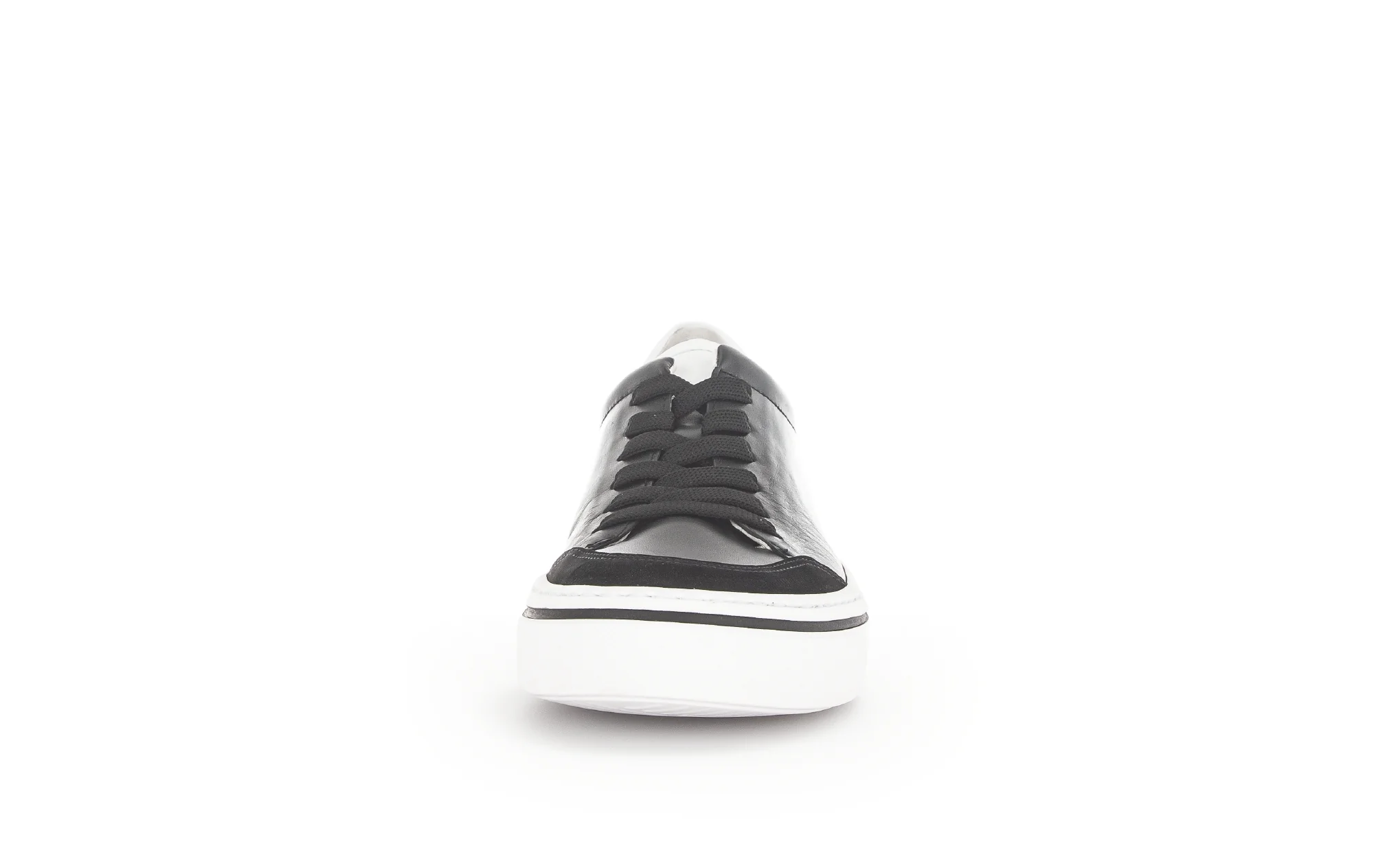 Sneakers noires en cuir - Image 3