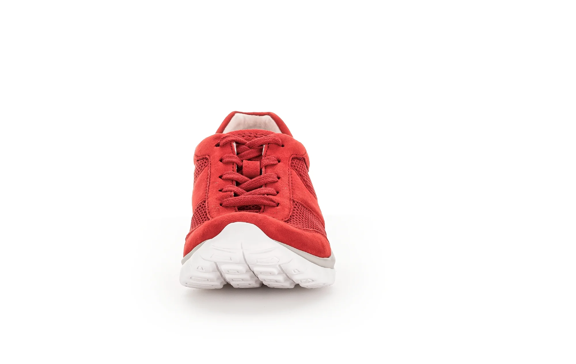Sneakers rouges en textile - Image 3