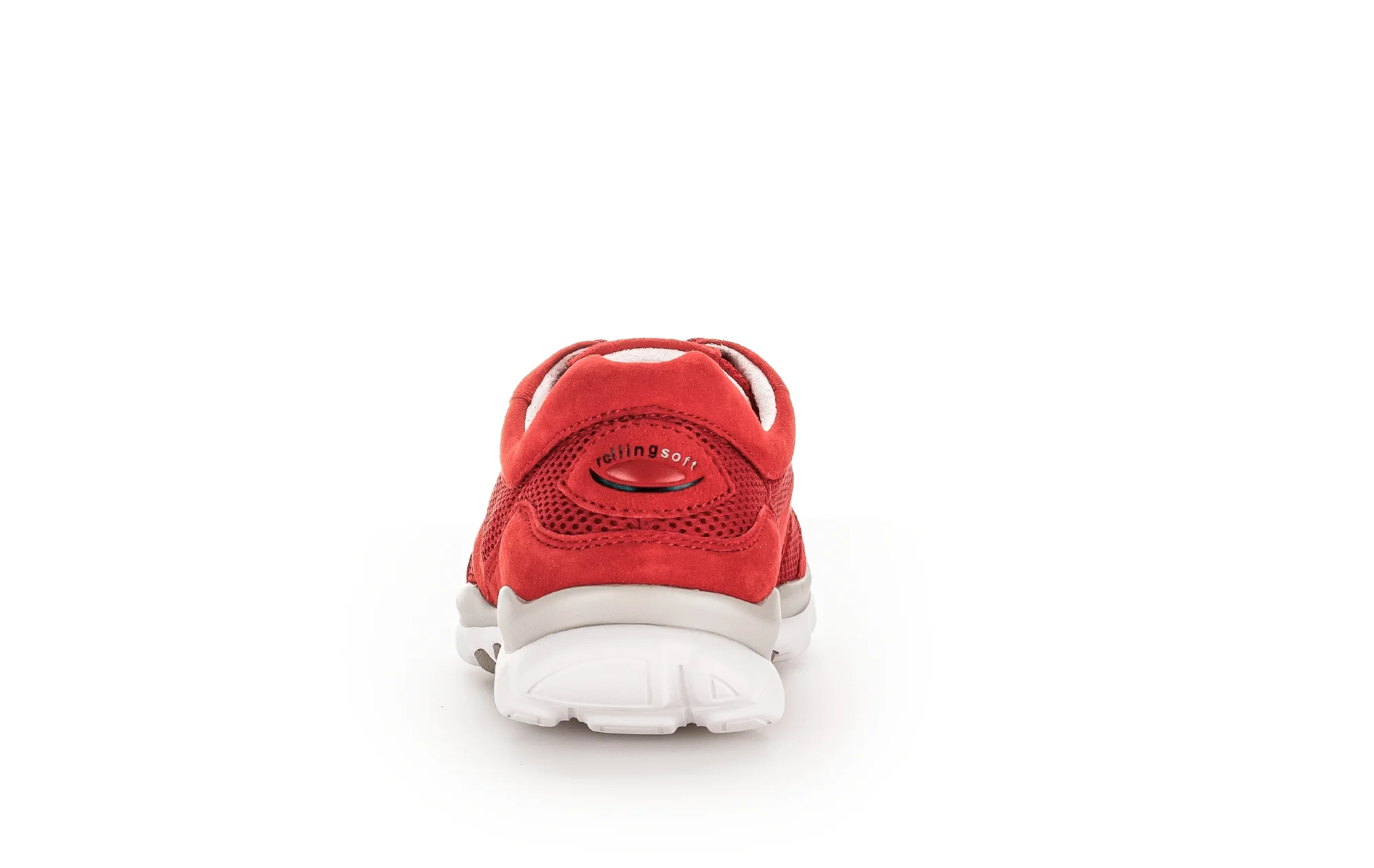 Sneakers rouges en textile - Image 4