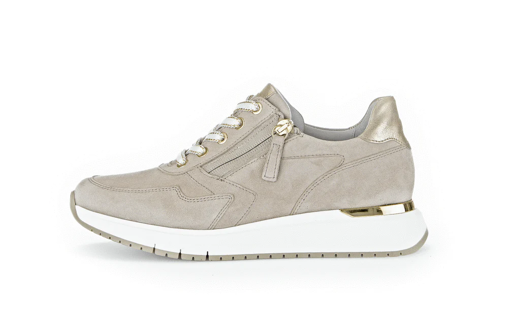 Sneakers sables en suède - Image 2