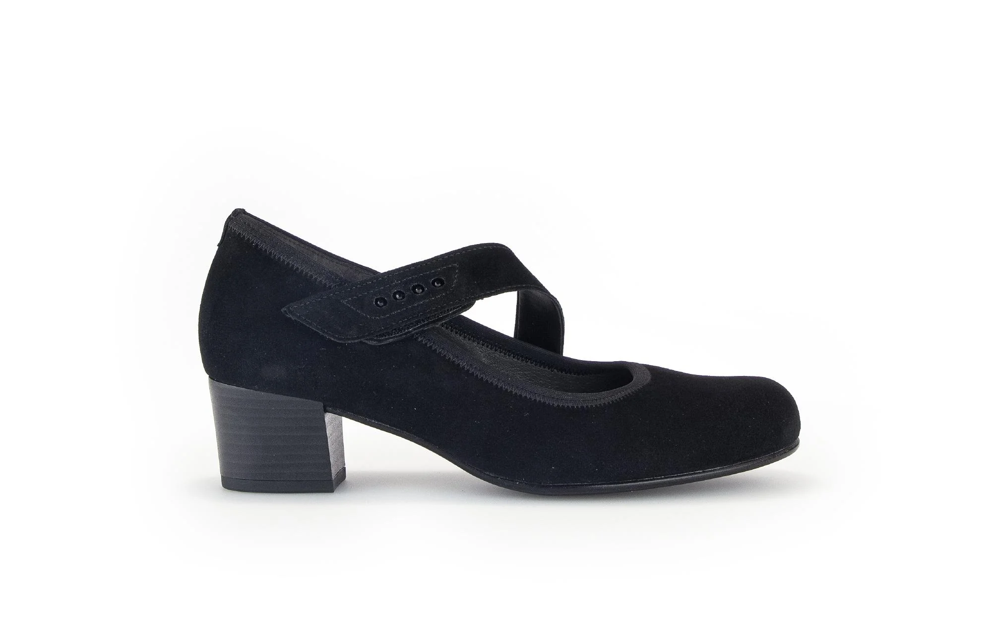 Trotteurs noirs en cuir