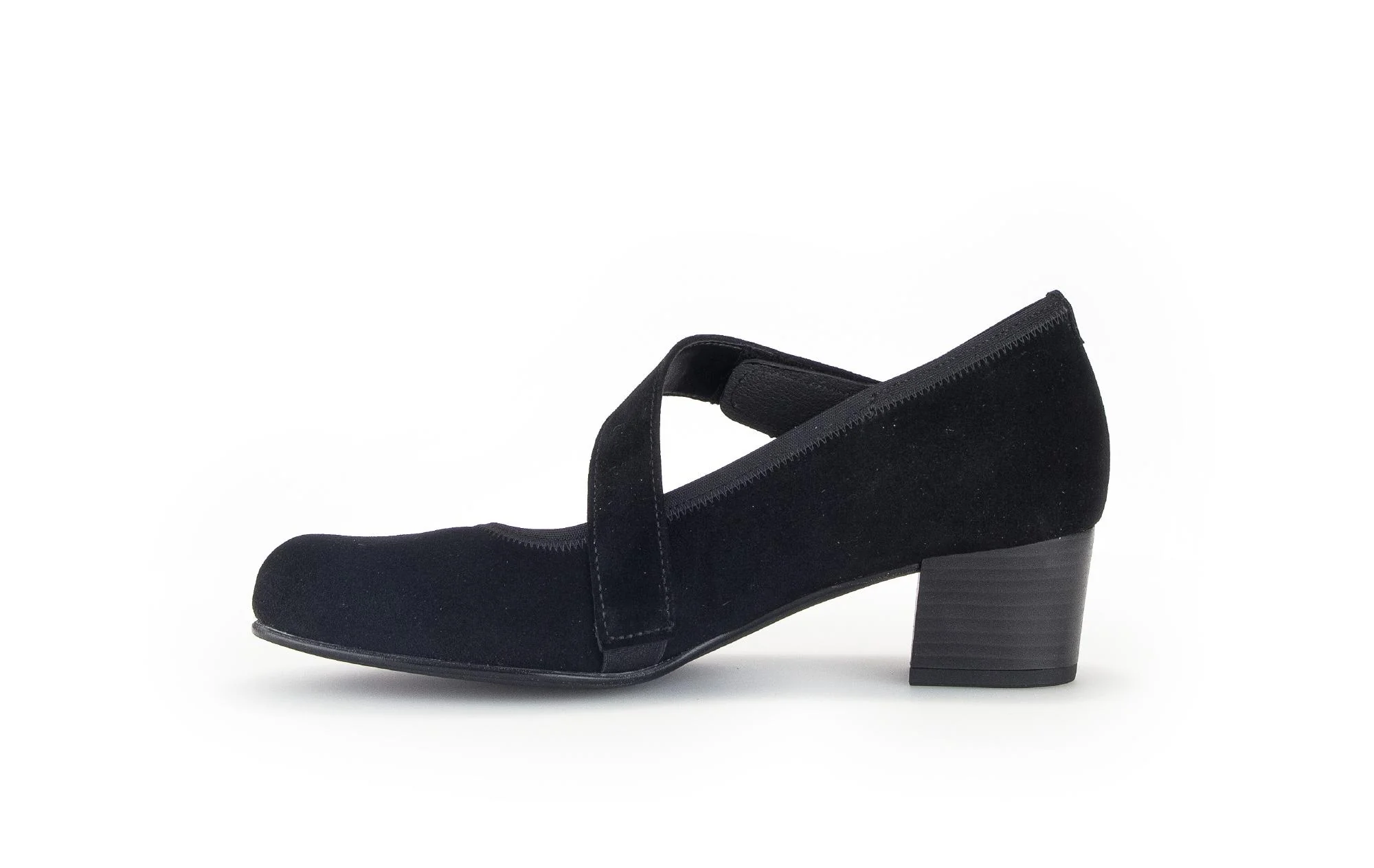 Trotteurs noirs en cuir - Image 2