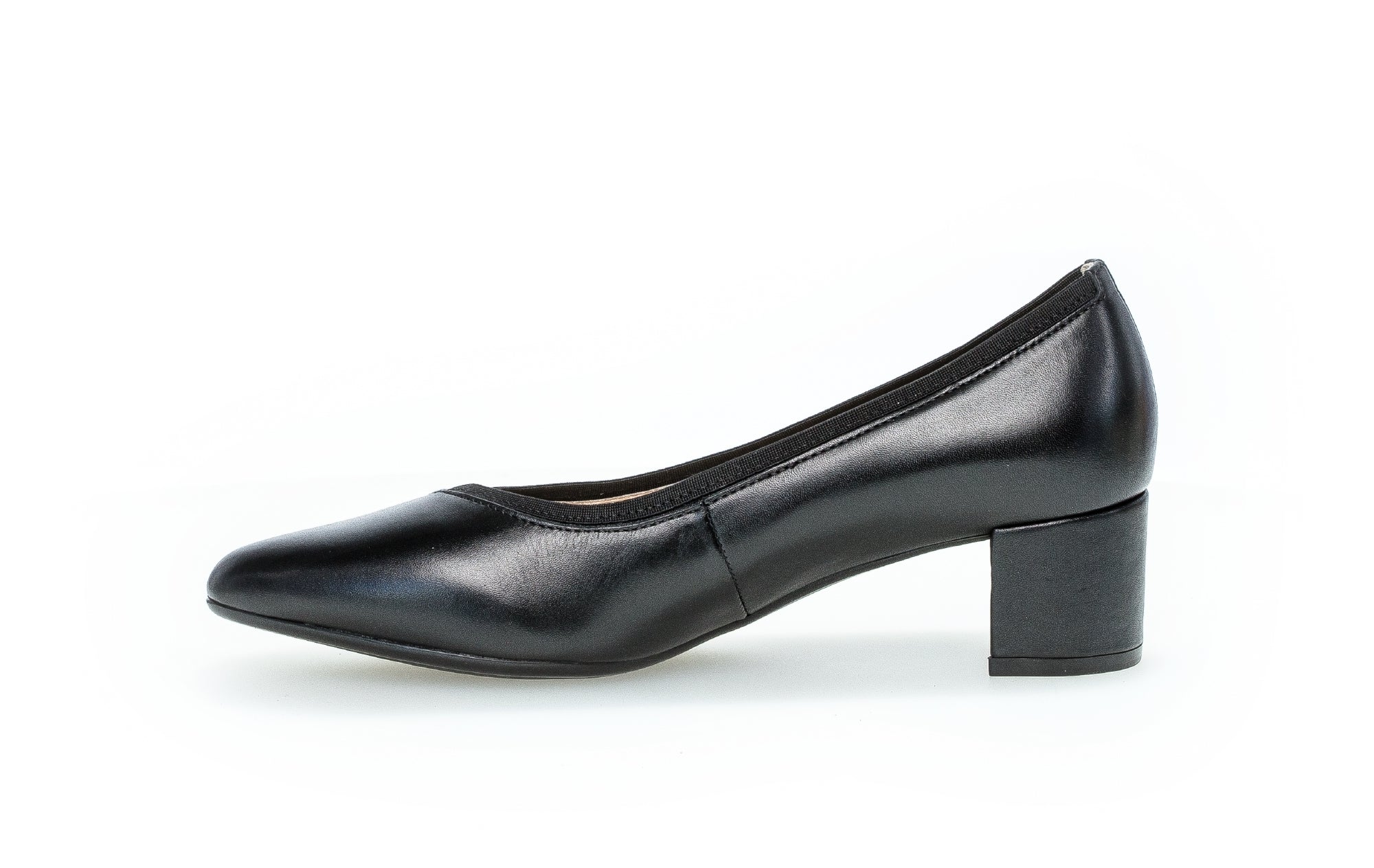 Trotteurs noirs en cuir - Image 2