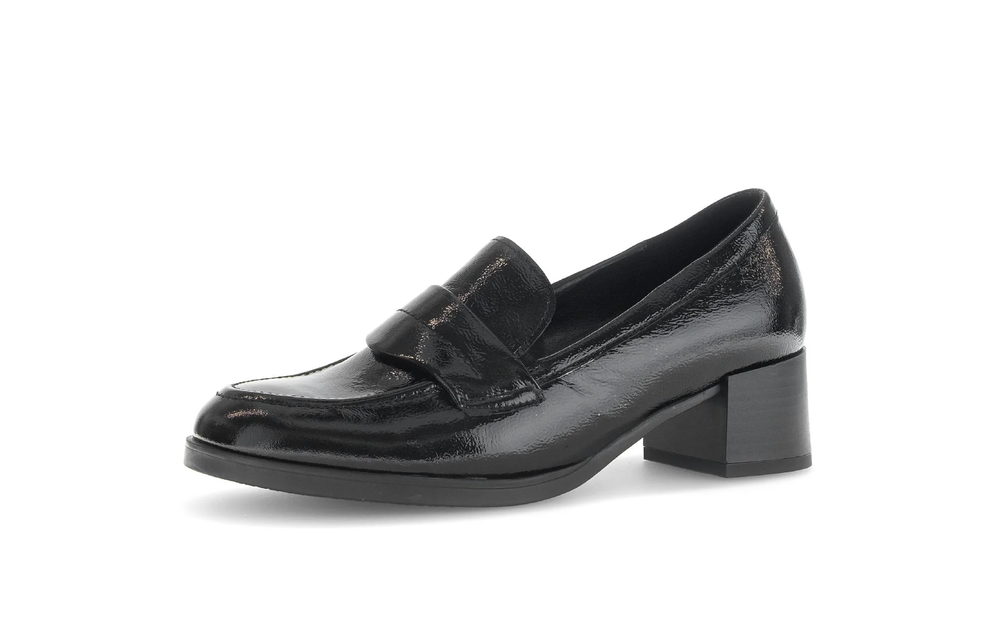 Trotteurs noirs en cuir vernis - Image 6