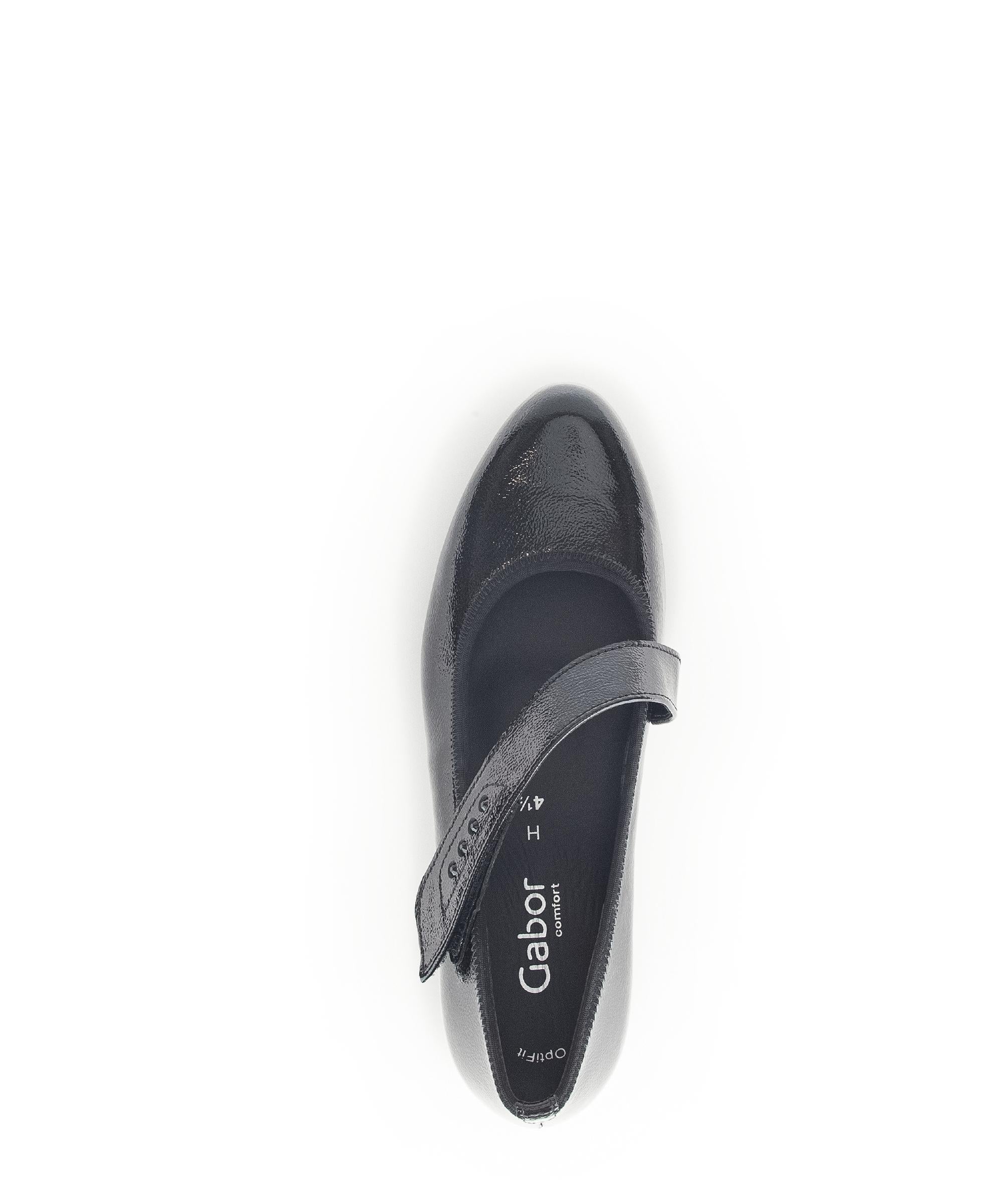 Trotteurs noirs en cuir vernis - Image 3