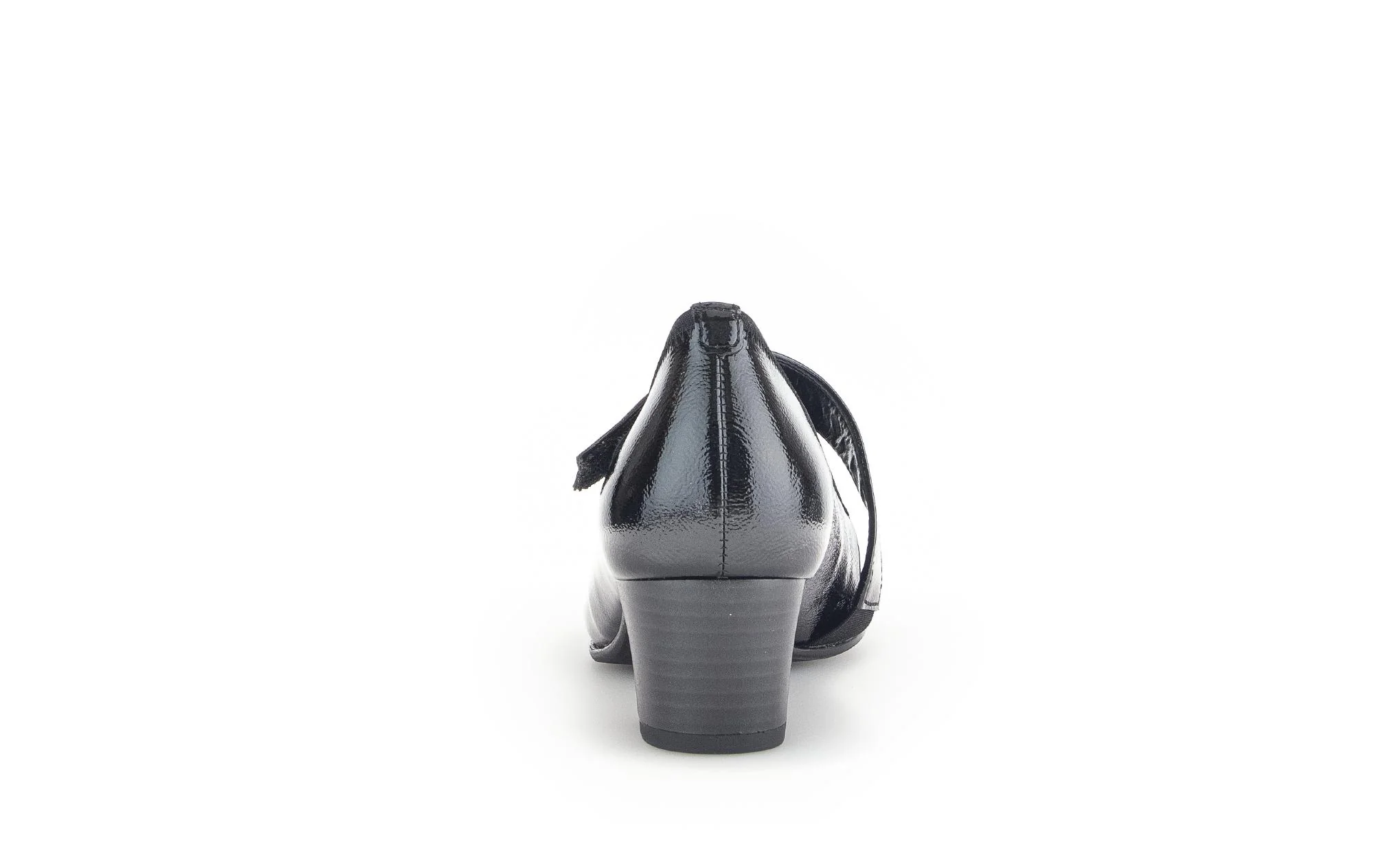 Trotteurs noirs en cuir vernis - Image 4