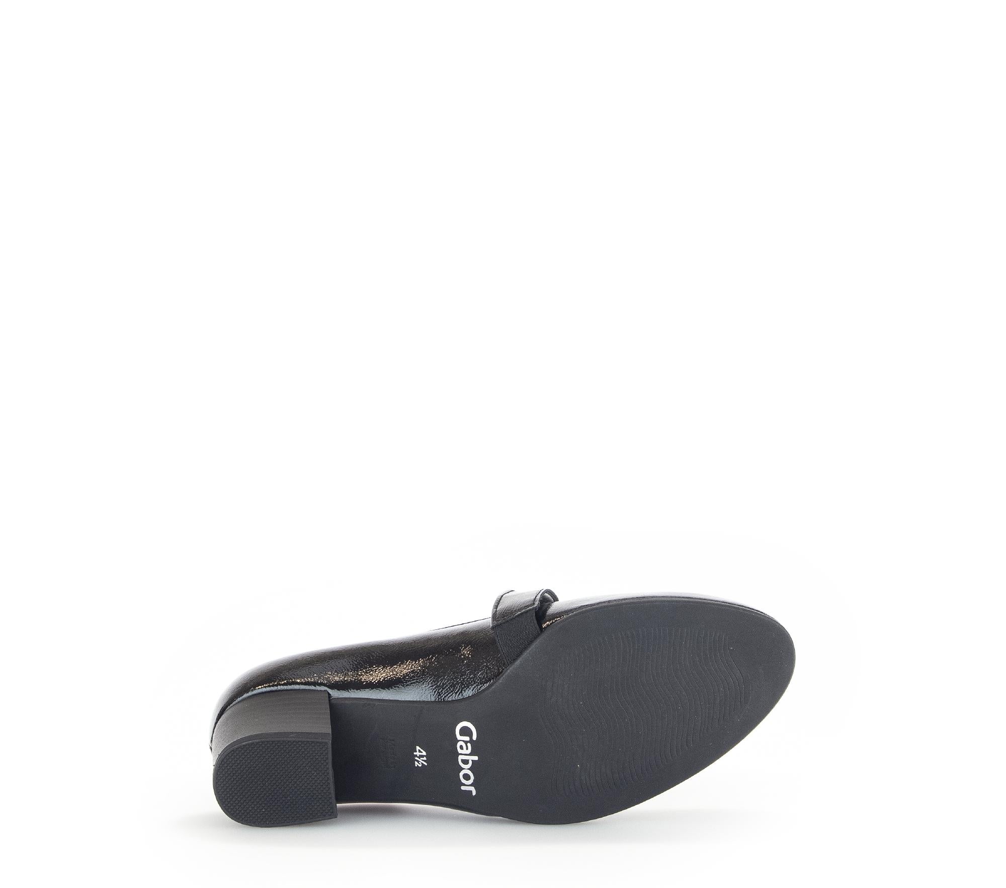 Trotteurs noirs en cuir vernis - Image 7