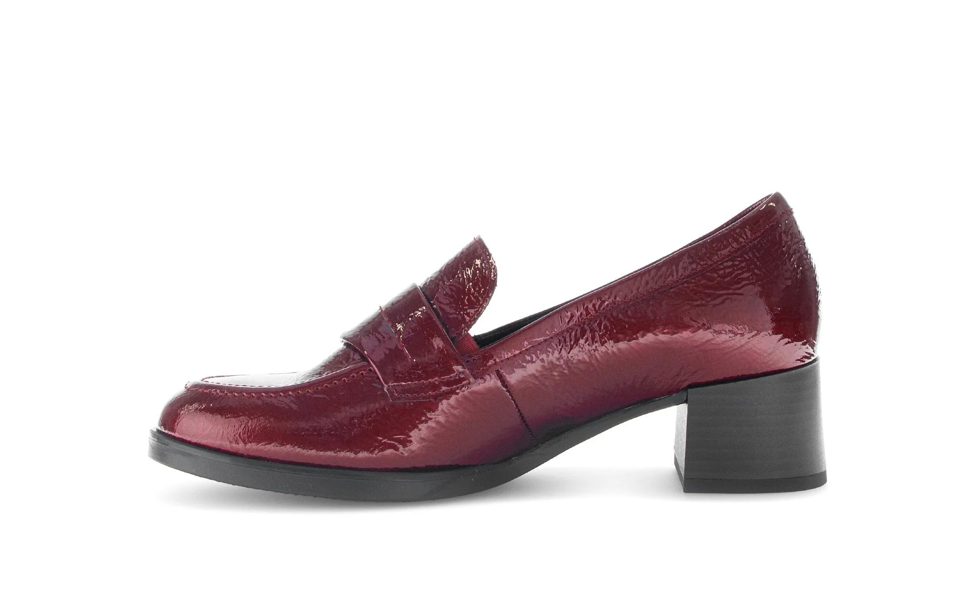 Trotteurs rouges en cuir vernis - Image 2