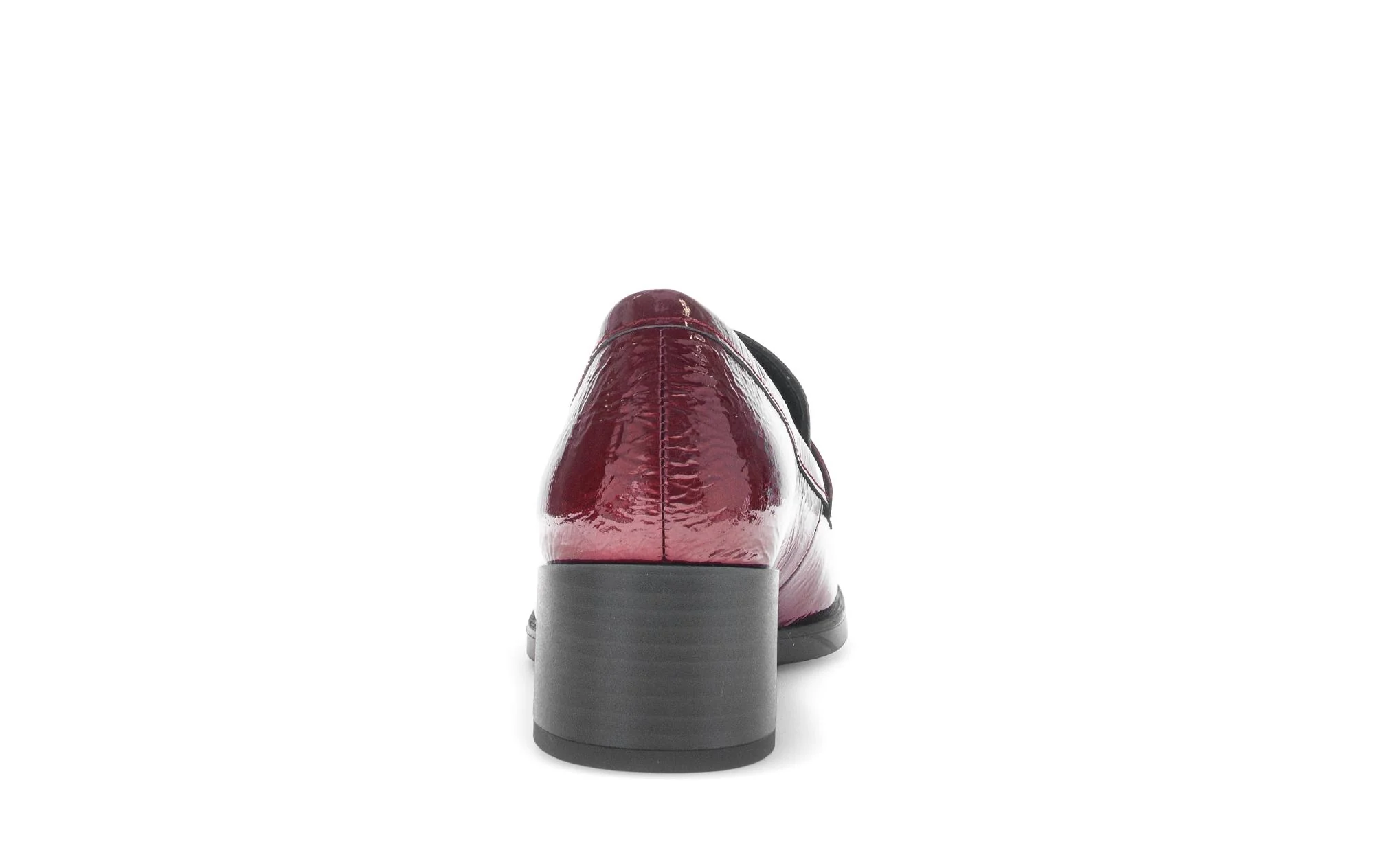 Trotteurs rouges en cuir vernis - Image 4