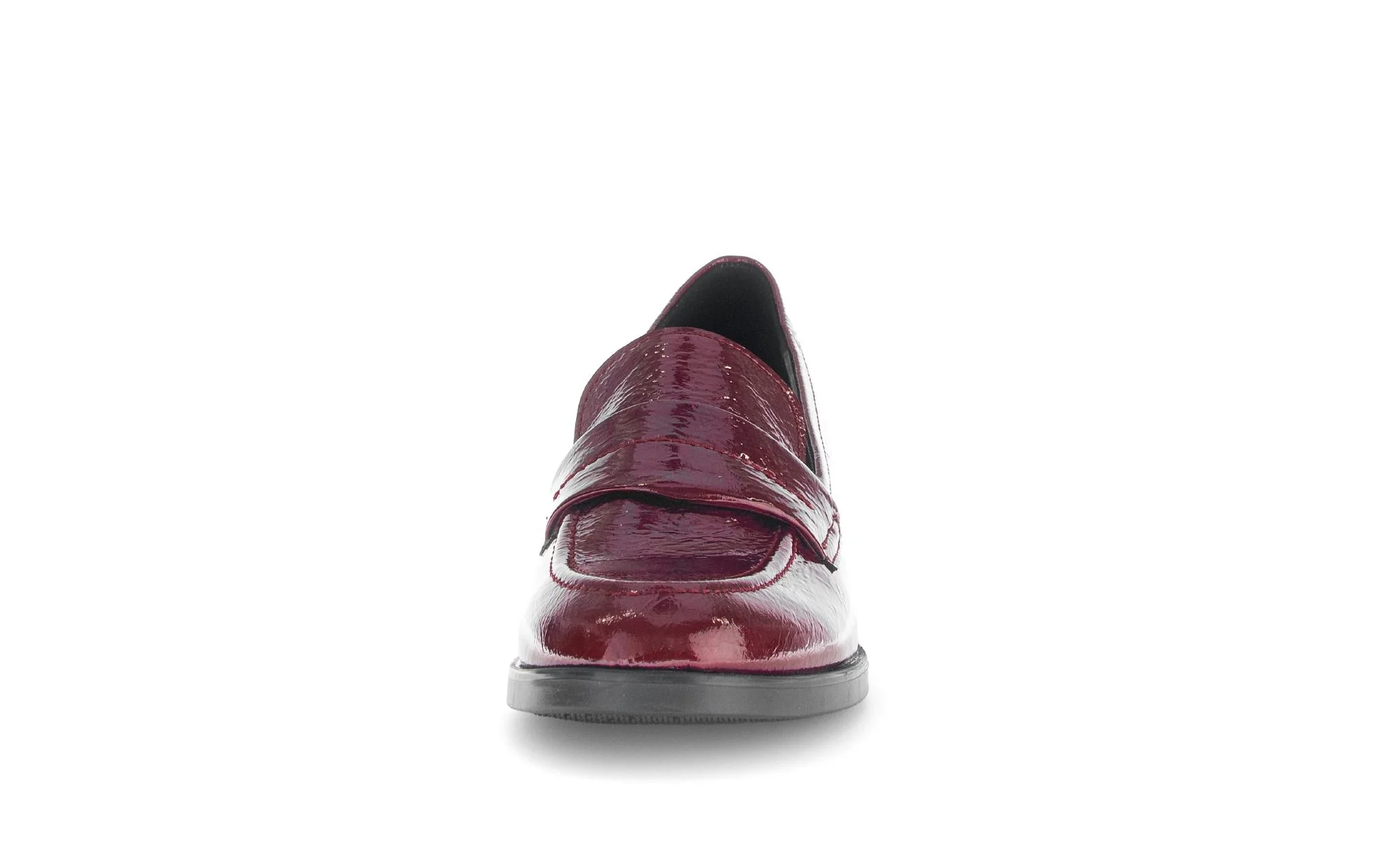 Trotteurs rouges en cuir vernis - Image 5