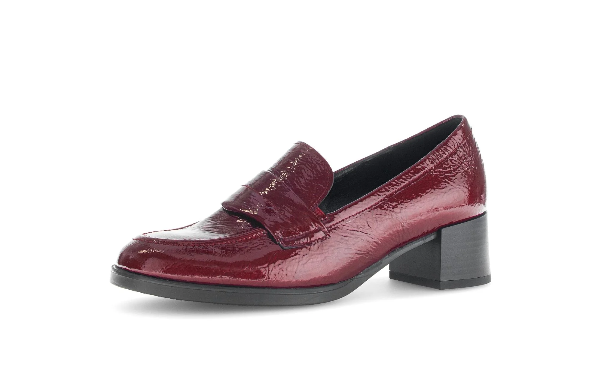 Trotteurs rouges en cuir vernis - Image 6